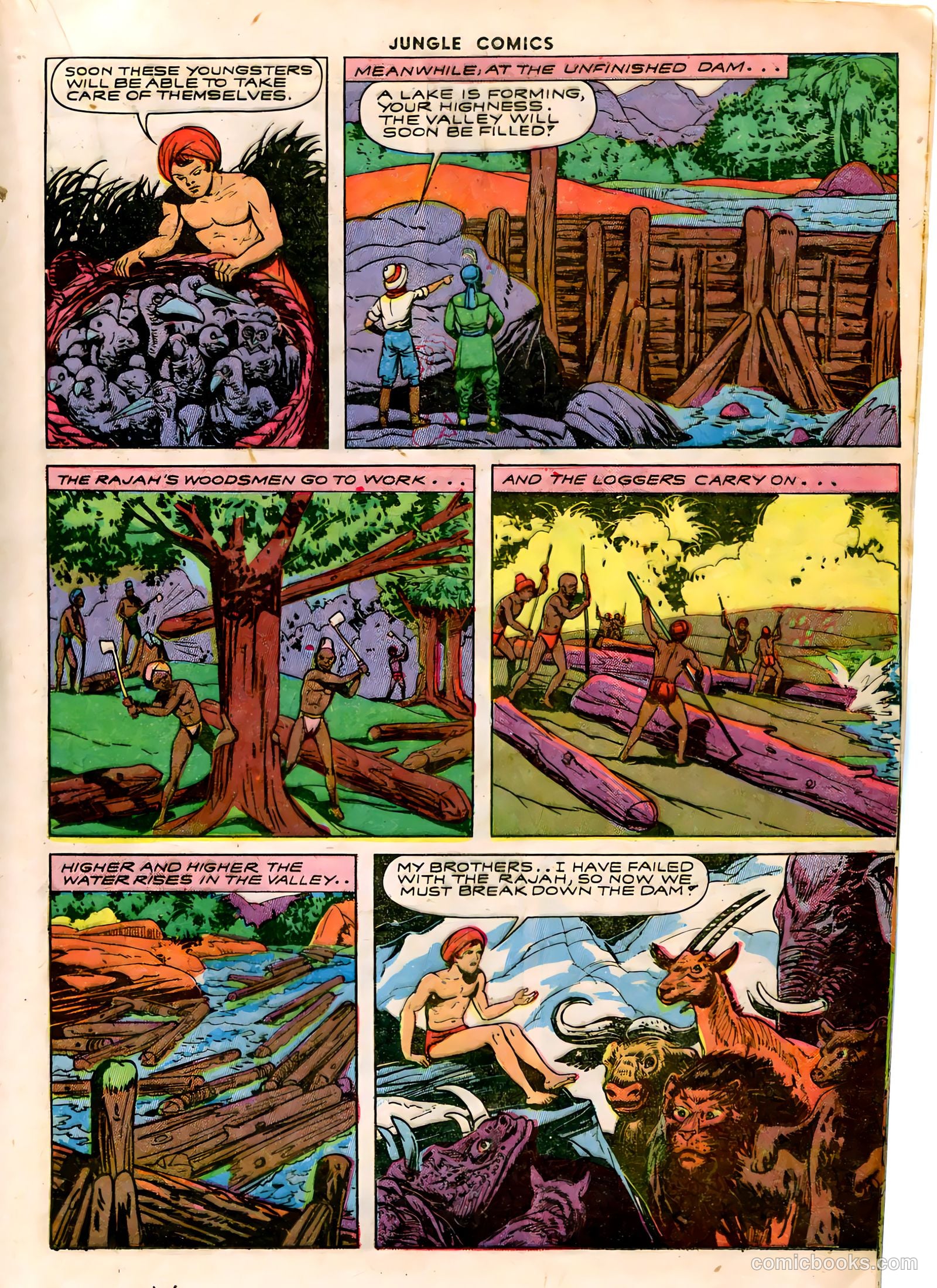 Jungle Comics #45 (1943) — page 33 of 60