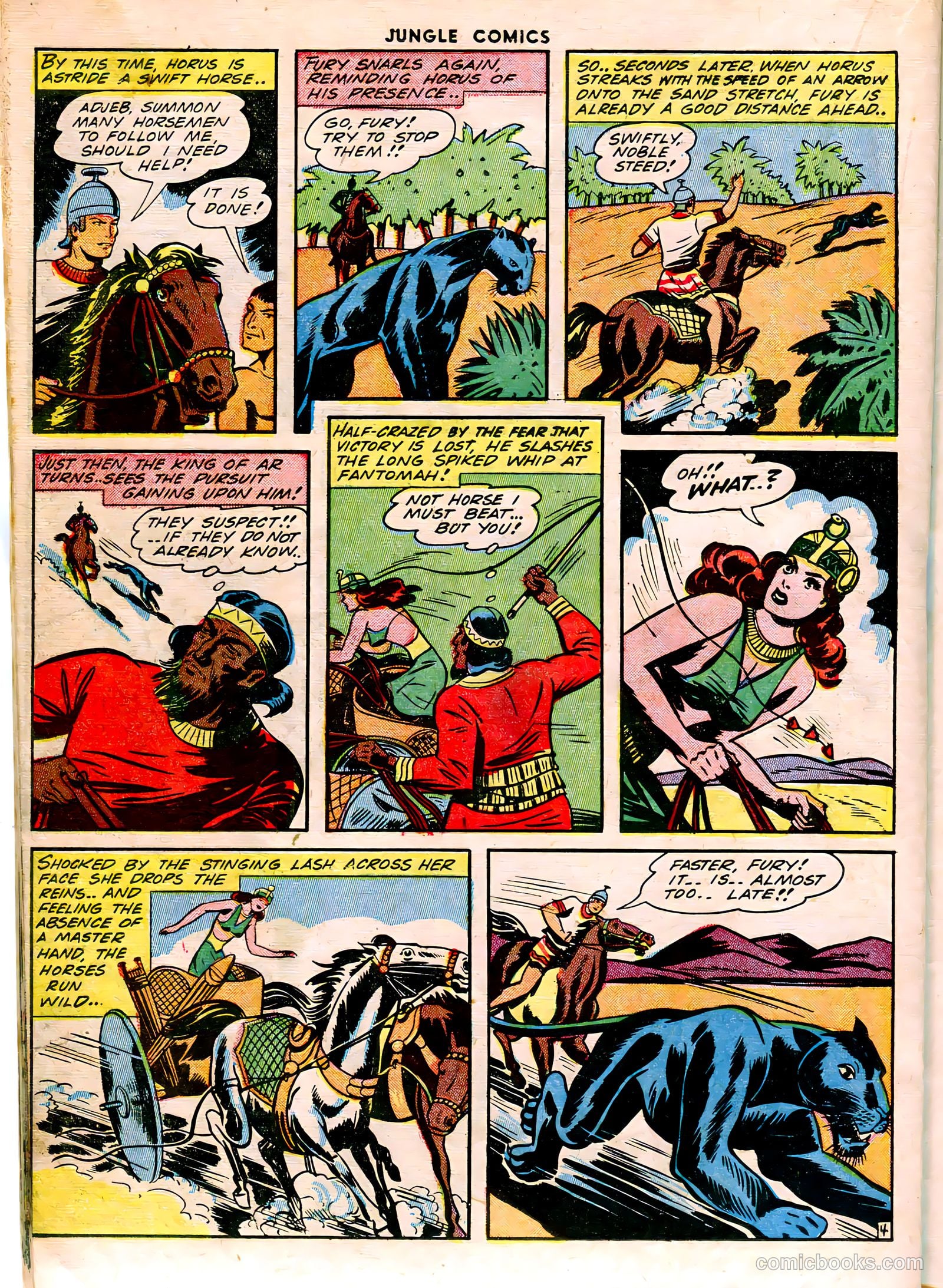 Jungle Comics #45 (1943) — page 40 of 60
