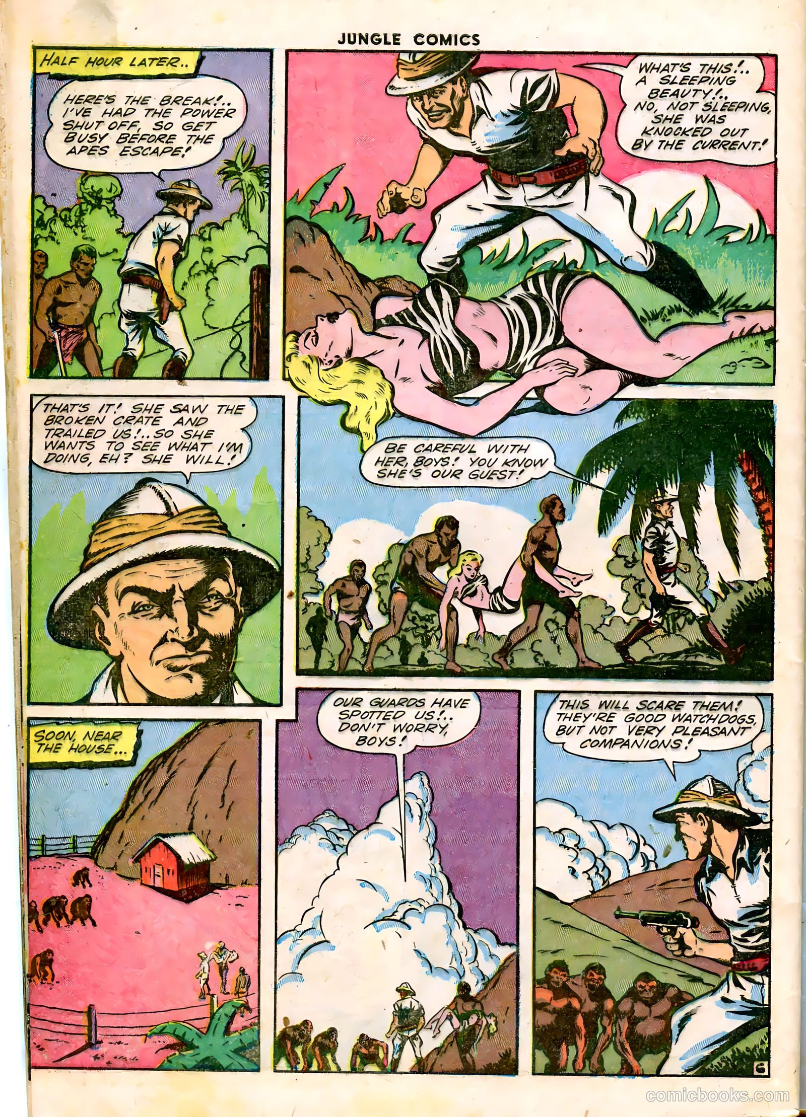 Jungle Comics #45 (1943) — page 54 of 60