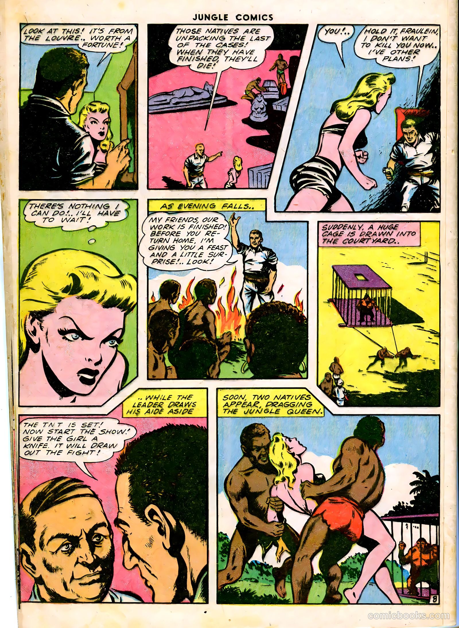 Jungle Comics #45 (1943) — page 56 of 60