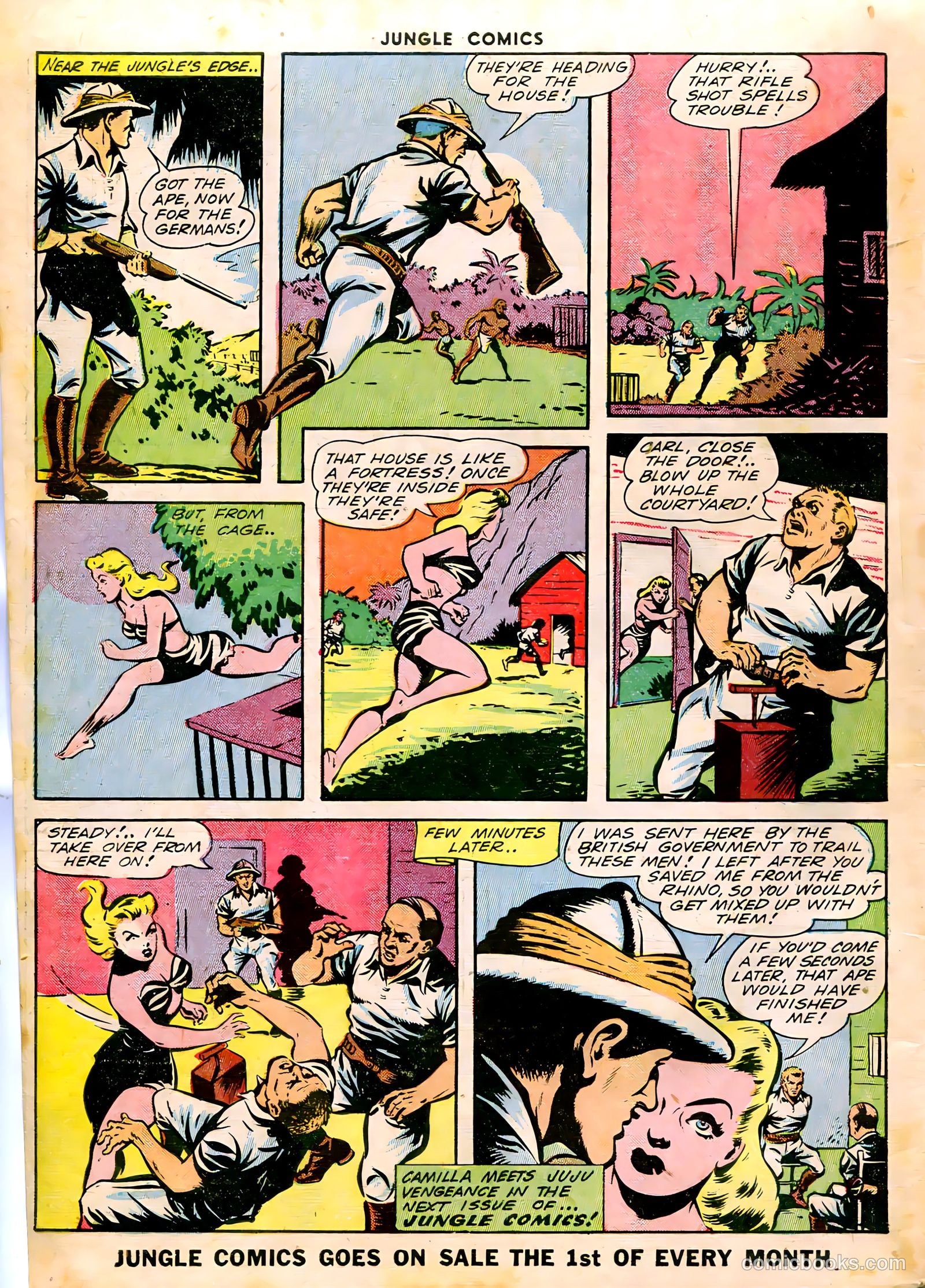 Jungle Comics #45 (1943) — page 58 of 60