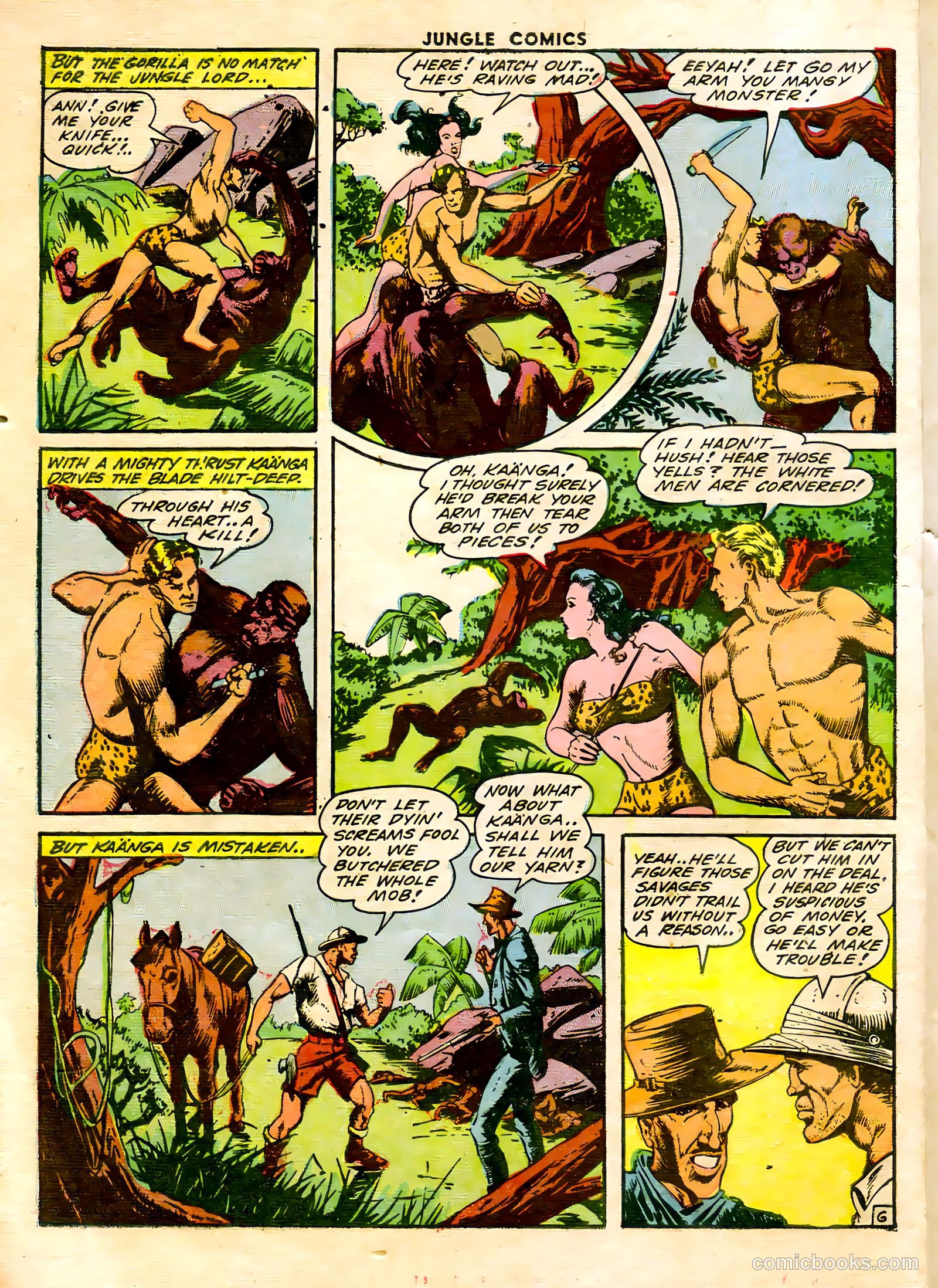 Jungle Comics #46 (1943) — page 8 of 60
