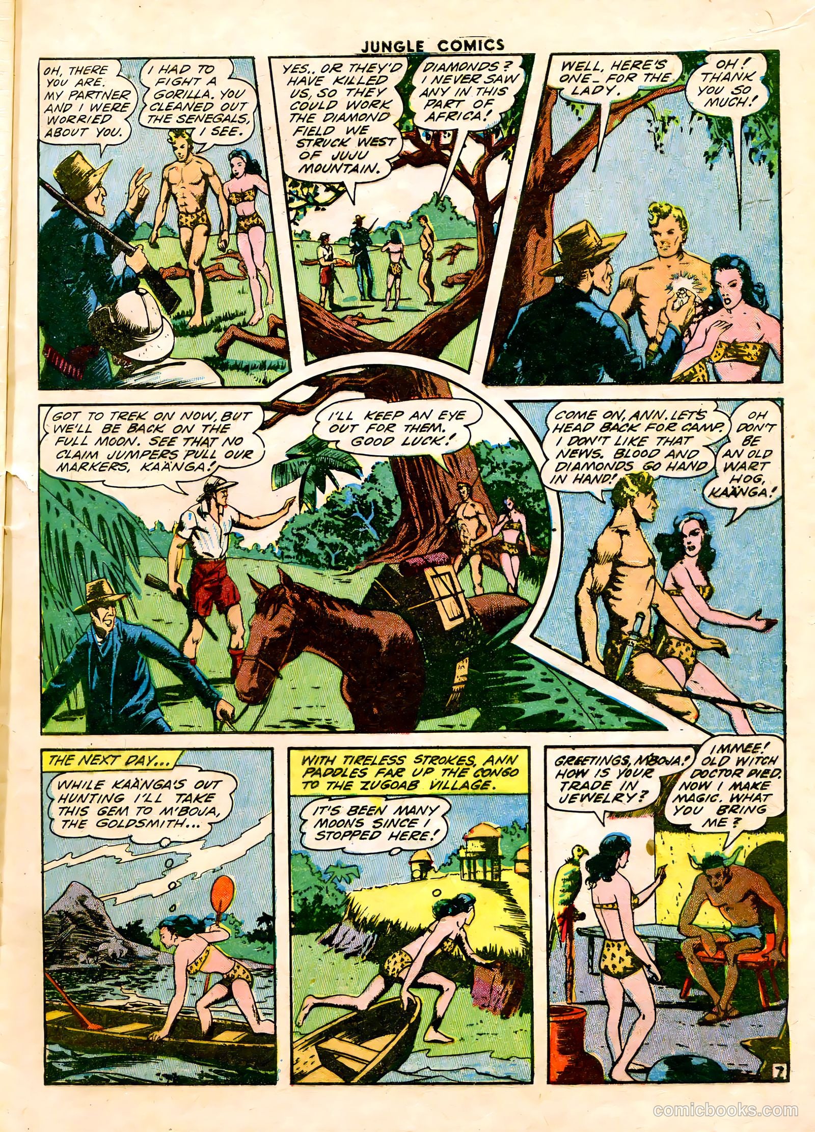 Jungle Comics #46 (1943) — page 9 of 60