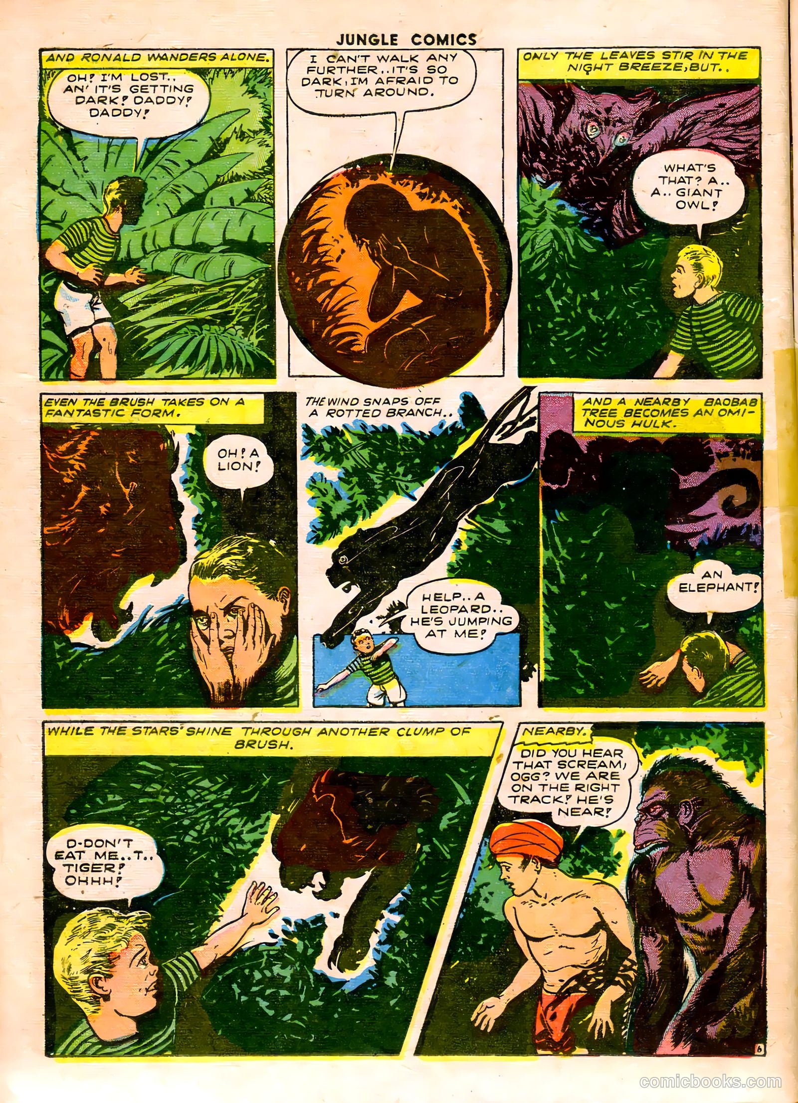 Jungle Comics #46 (1943) — page 32 of 60