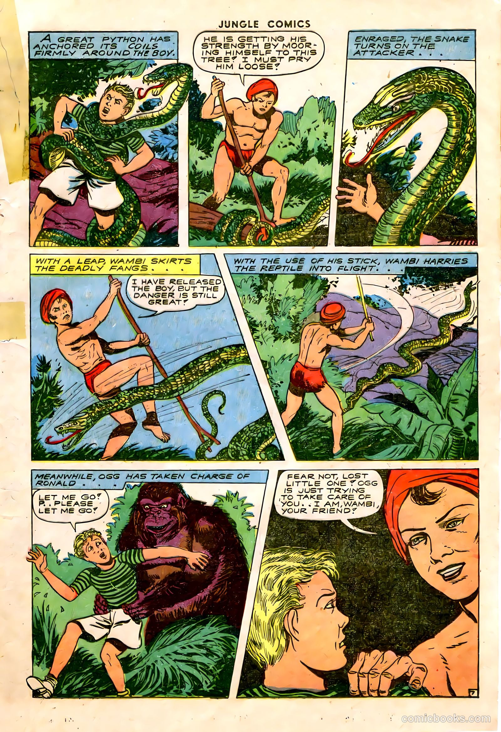 Jungle Comics #46 (1943) — page 33 of 60