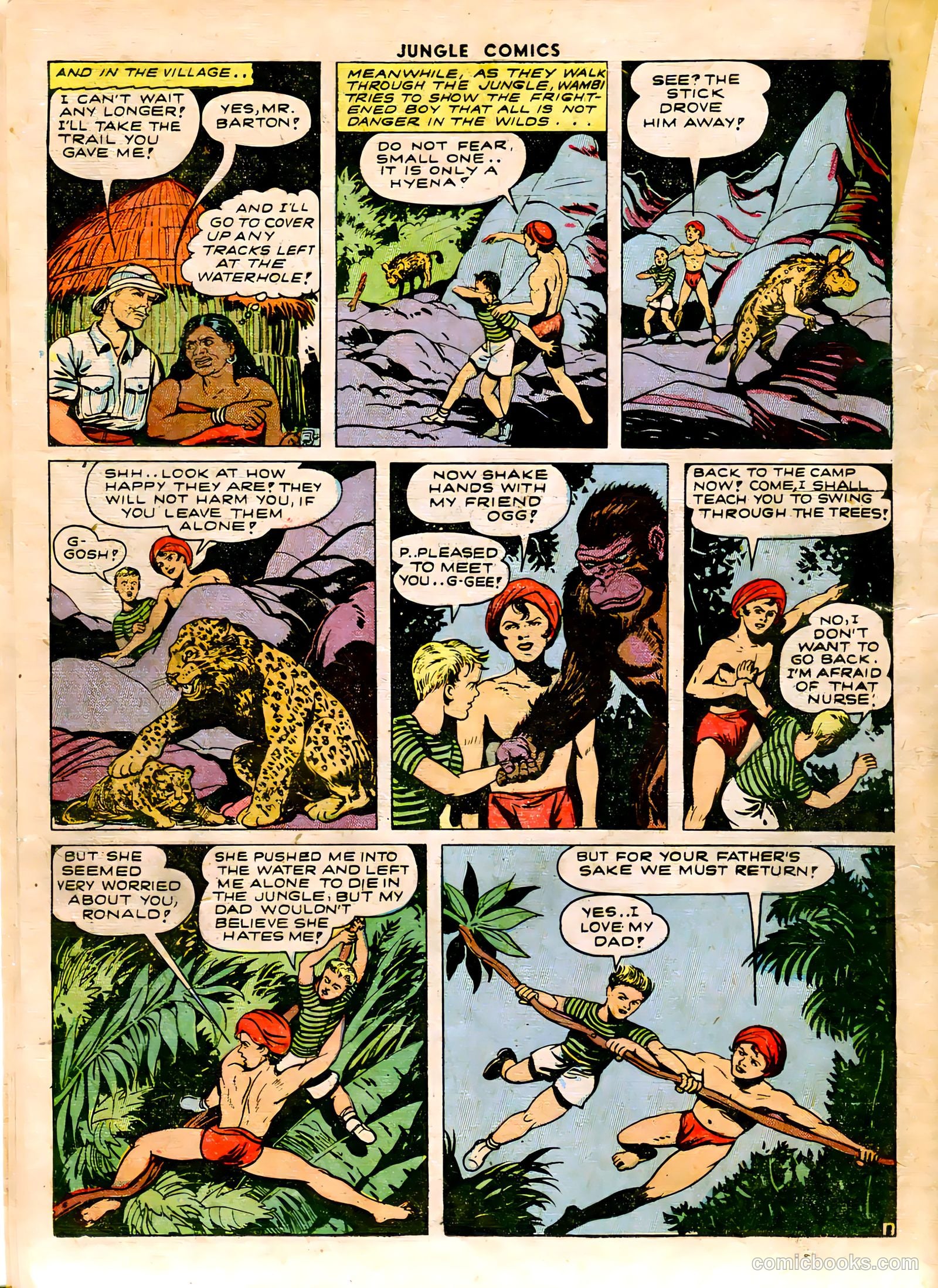Jungle Comics #46 (1943) — page 34 of 60