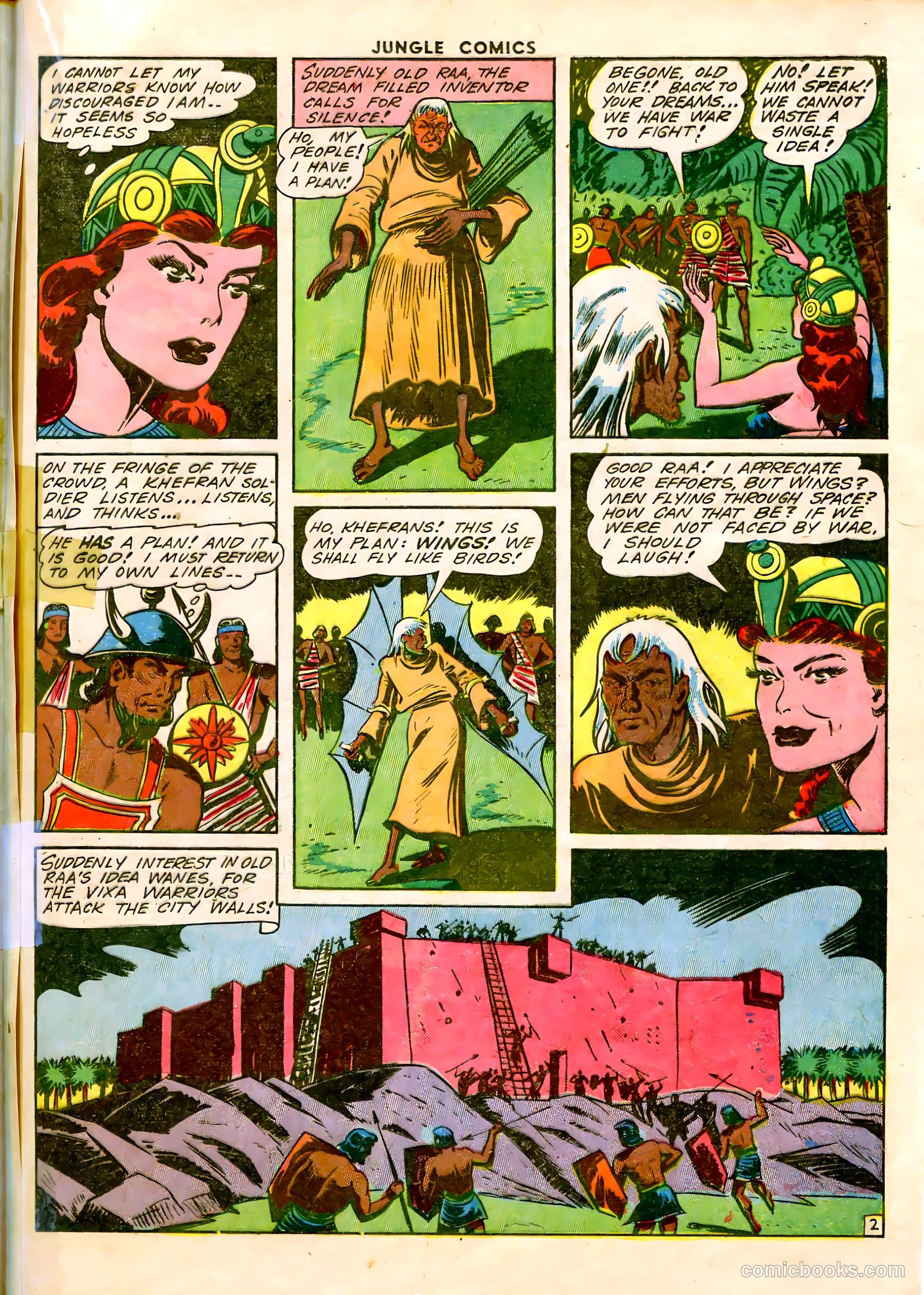 Jungle Comics #46 (1943) — page 37 of 60