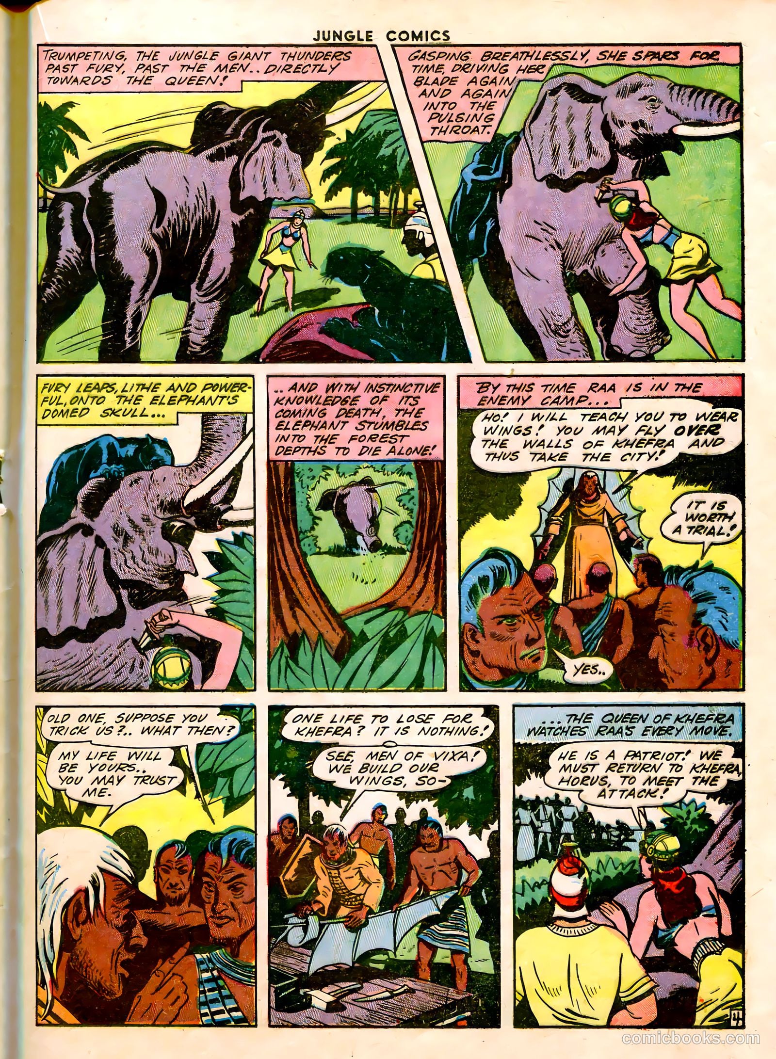 Jungle Comics #46 (1943) — page 39 of 60
