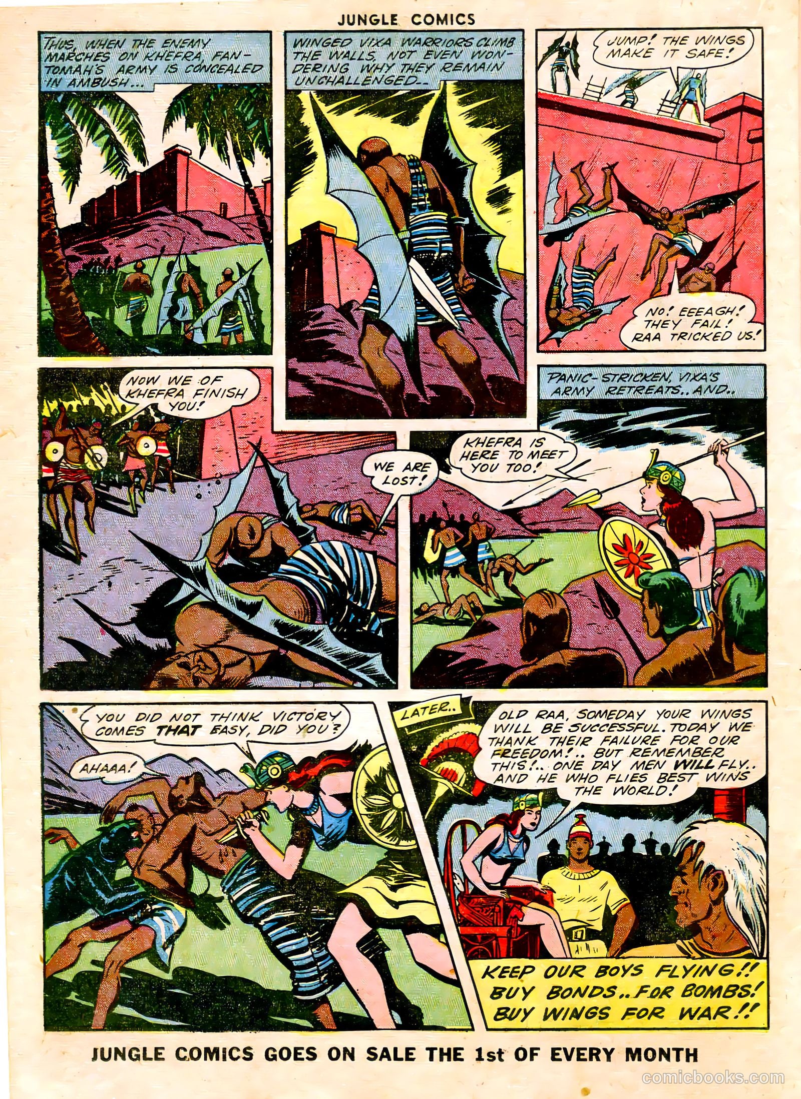 Jungle Comics #46 (1943) — page 40 of 60