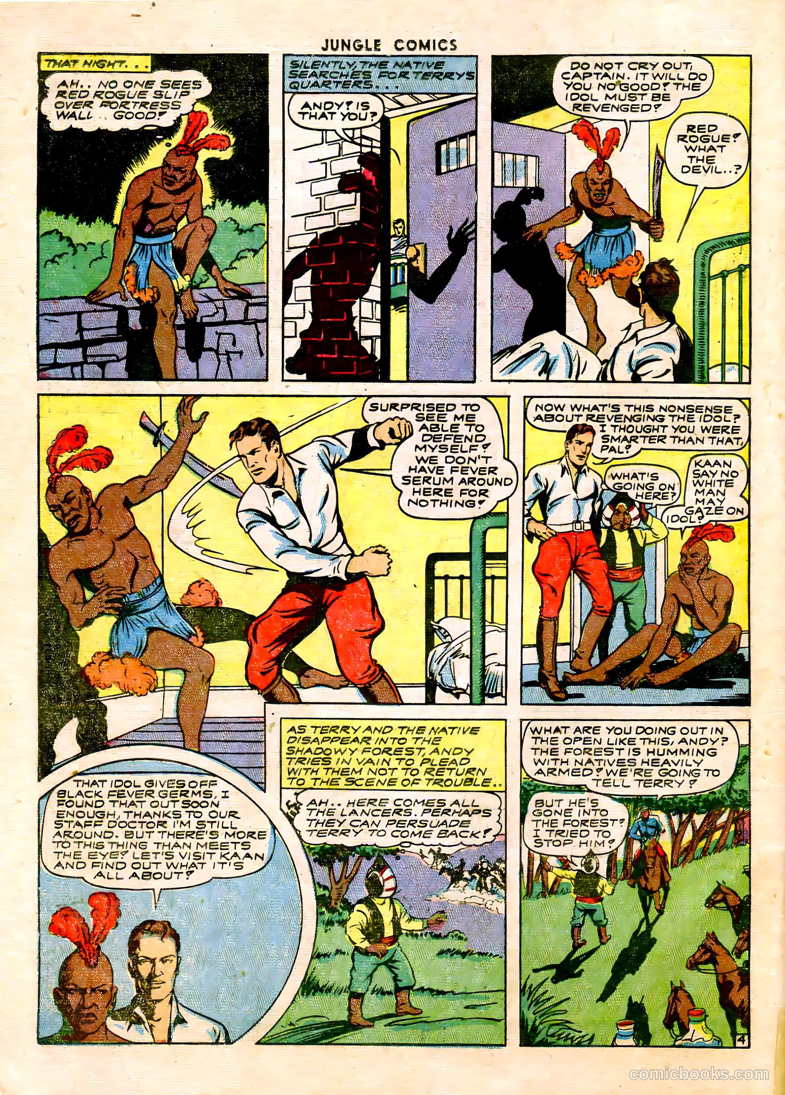 Jungle Comics #46 (1943) — page 46 of 60
