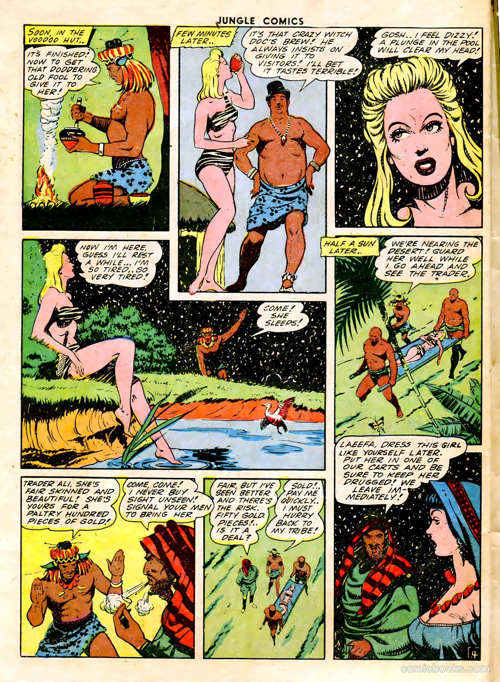 Jungle Comics #46 (1943) — page 52 of 60