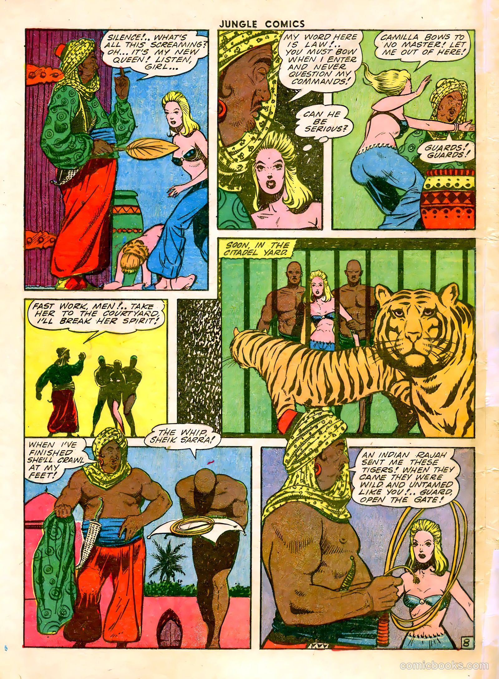 Jungle Comics #46 (1943) — page 56 of 60