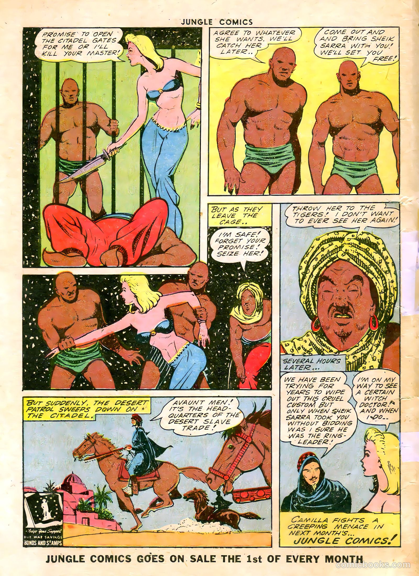 Jungle Comics #46 (1943) — page 58 of 60