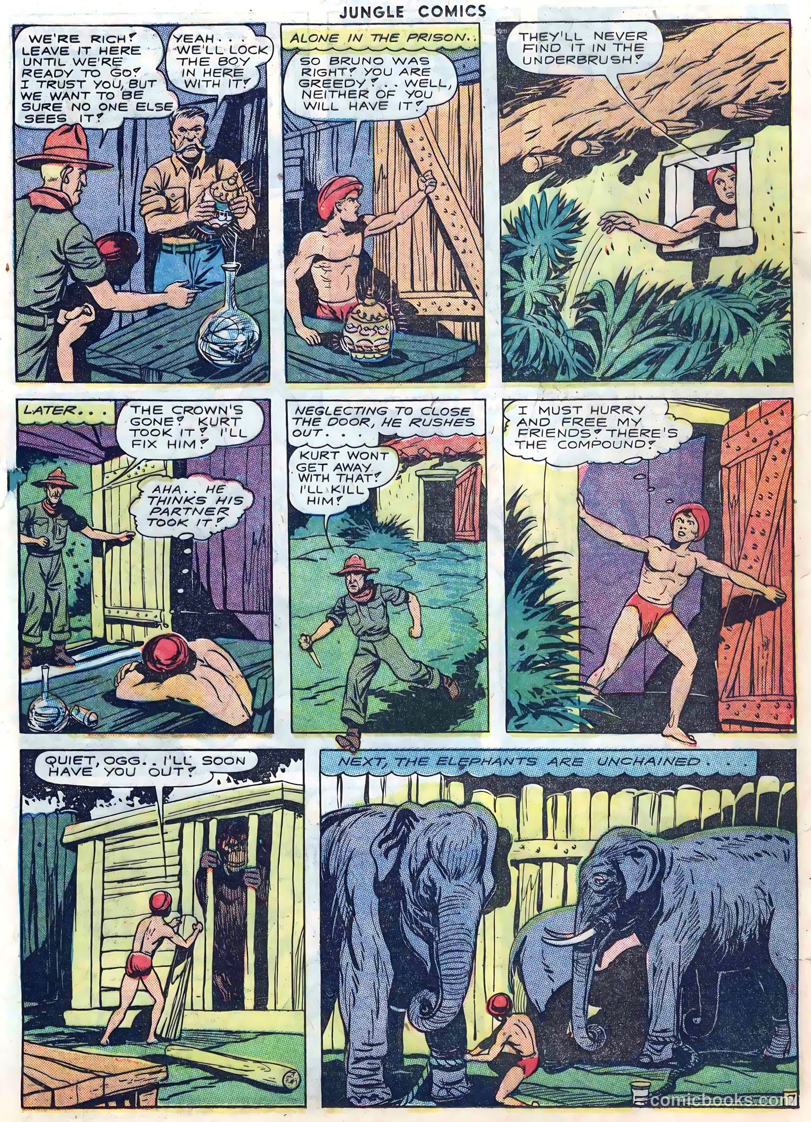 Jungle Comics #47 (1943) — page 33 of 60