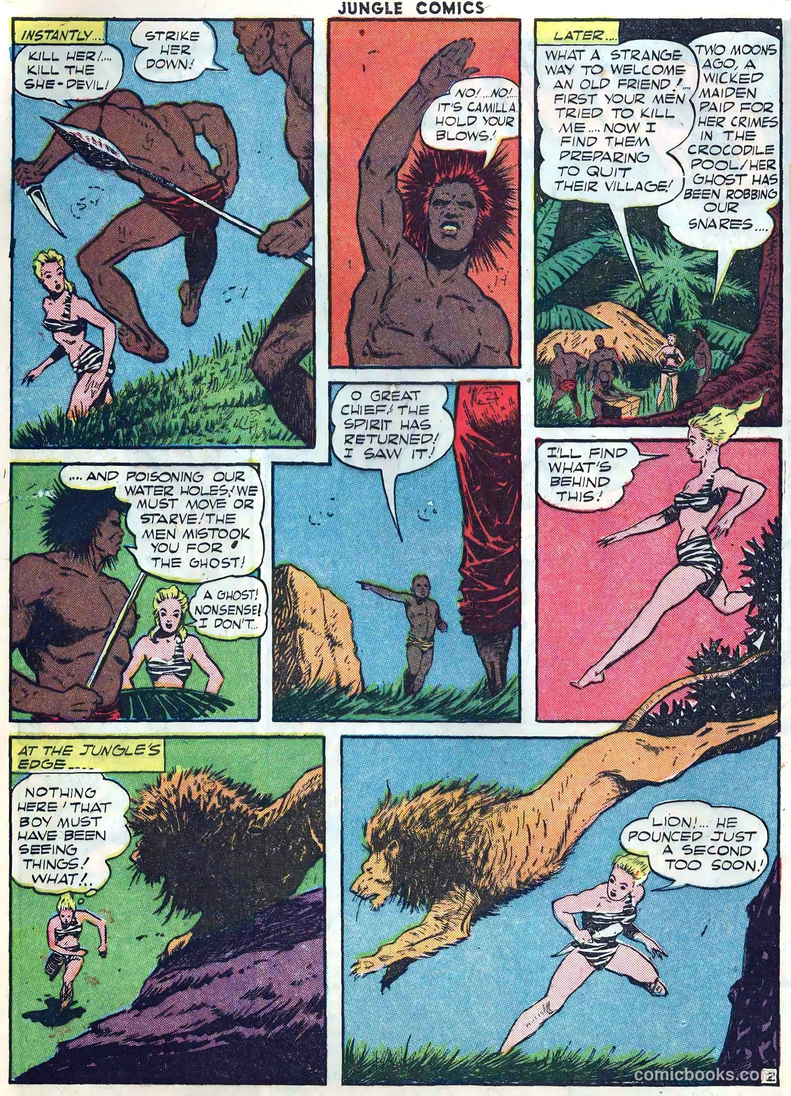 Jungle Comics #47 (1943) — page 50 of 60