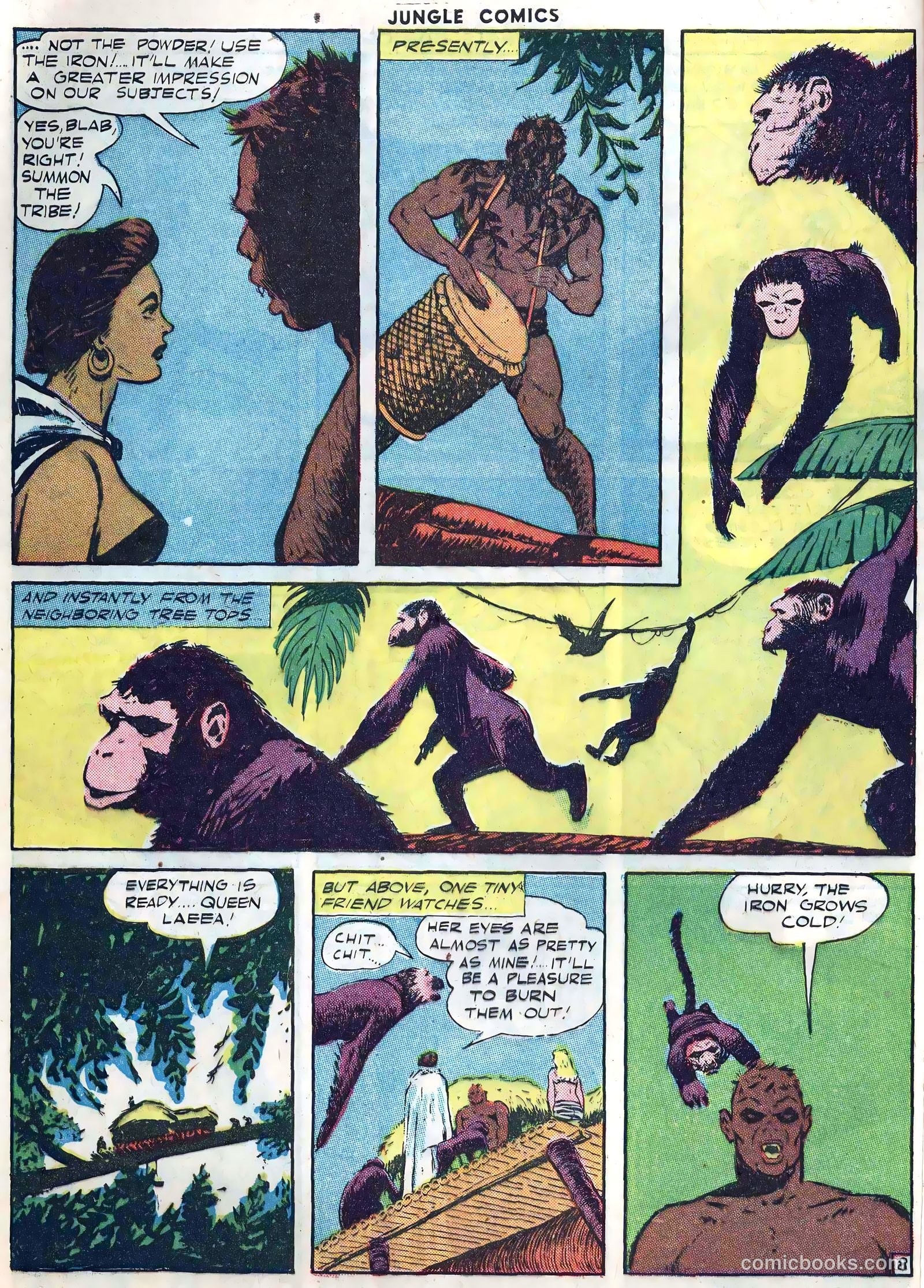 Jungle Comics #47 (1943) — page 56 of 60