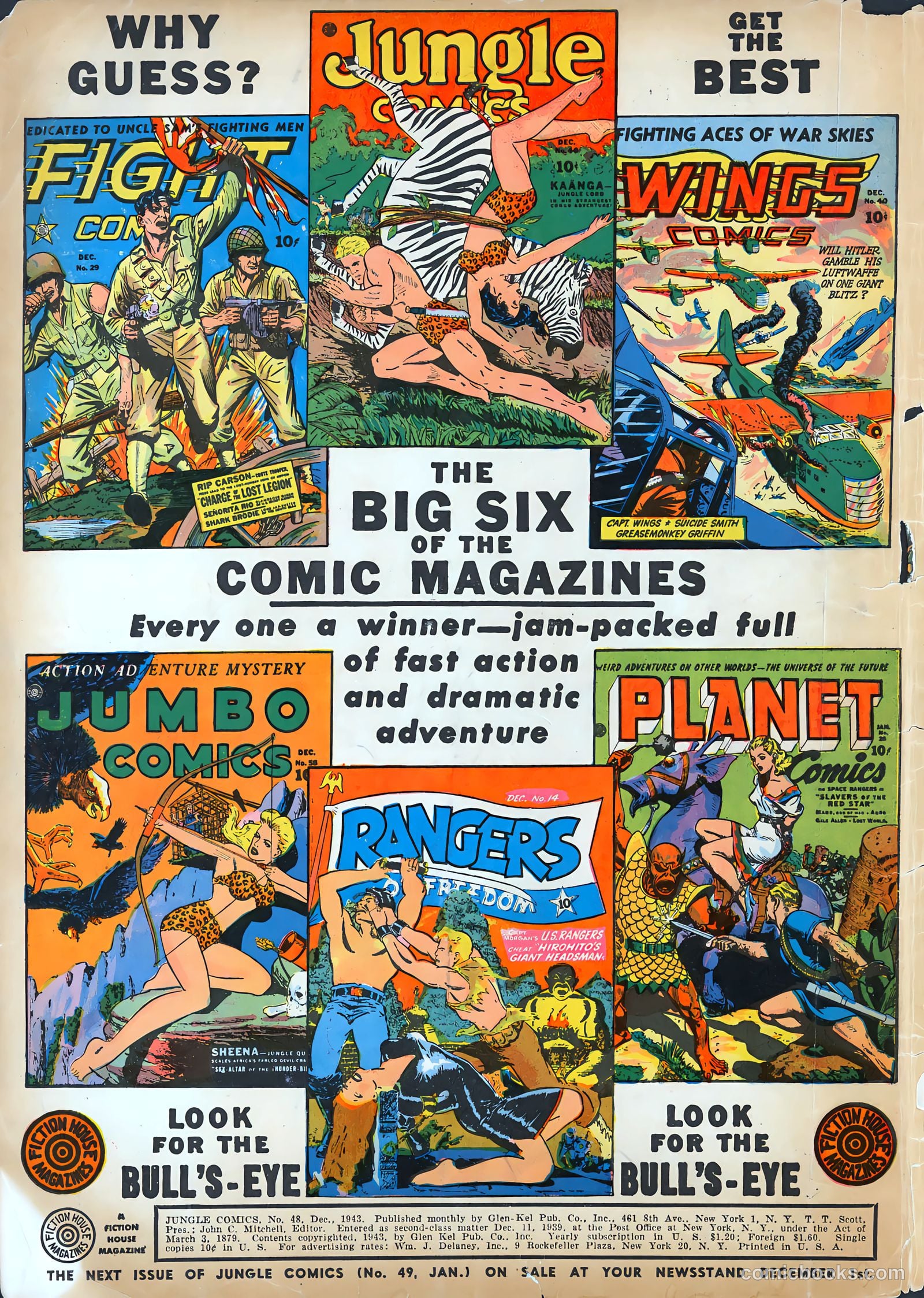 Jungle Comics #48 (1943) — page 2 of 60