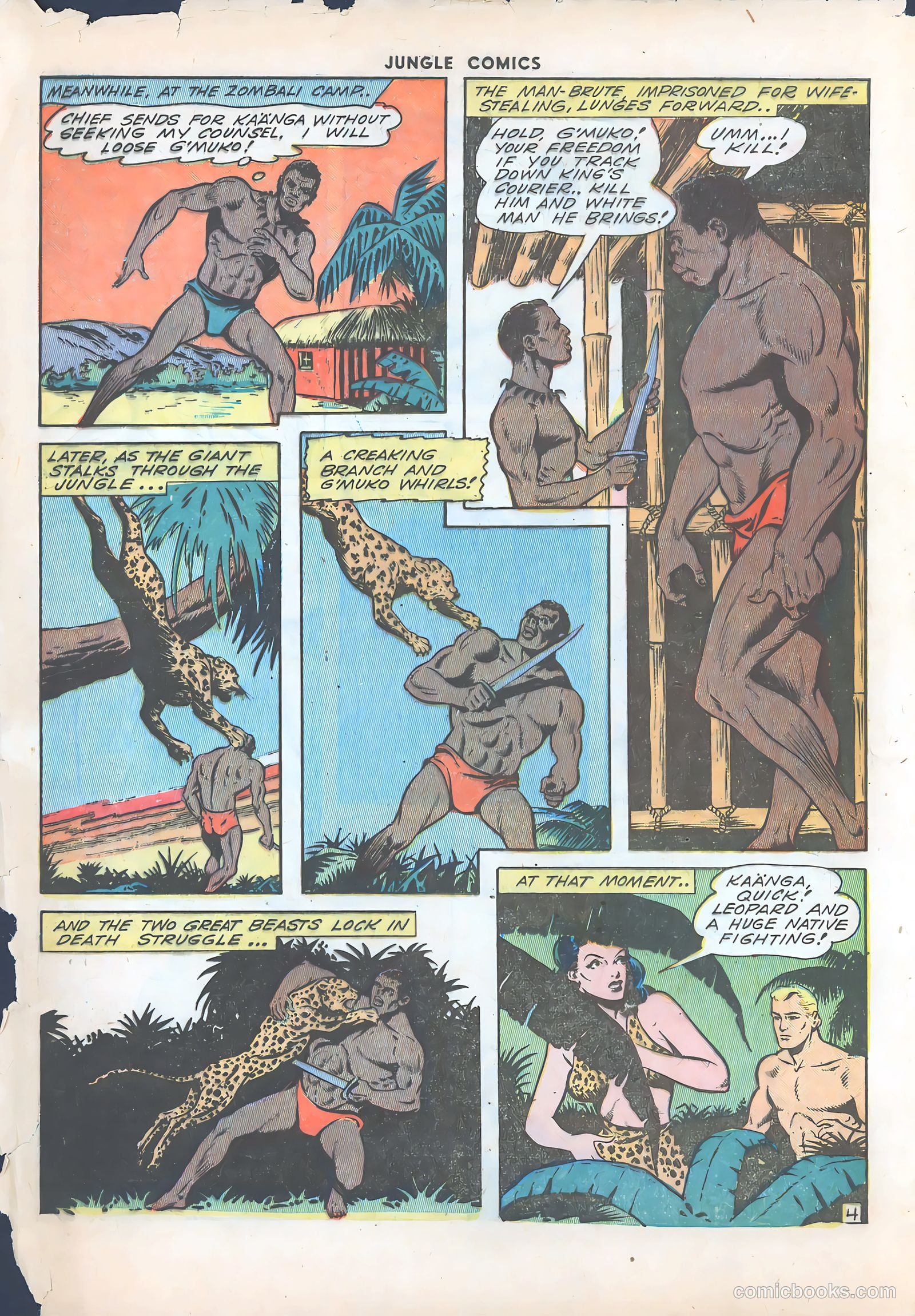 Jungle Comics #48 (1943) — page 6 of 60