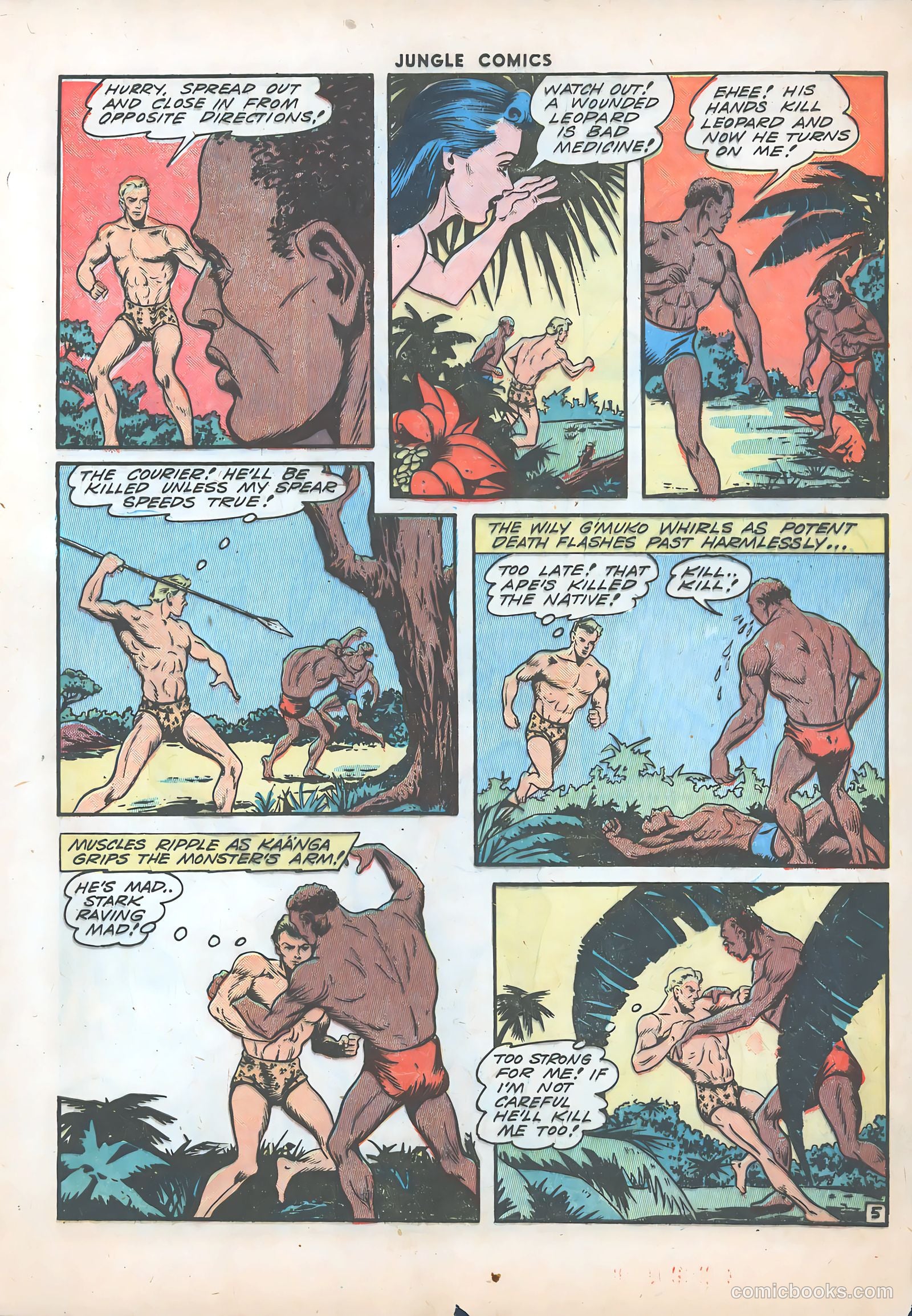 Jungle Comics #48 (1943) — page 7 of 60