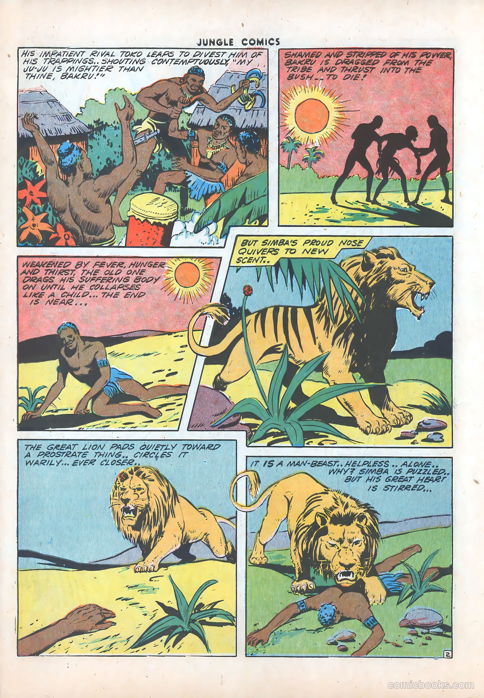 Jungle Comics #48 (1943) — page 16 of 60