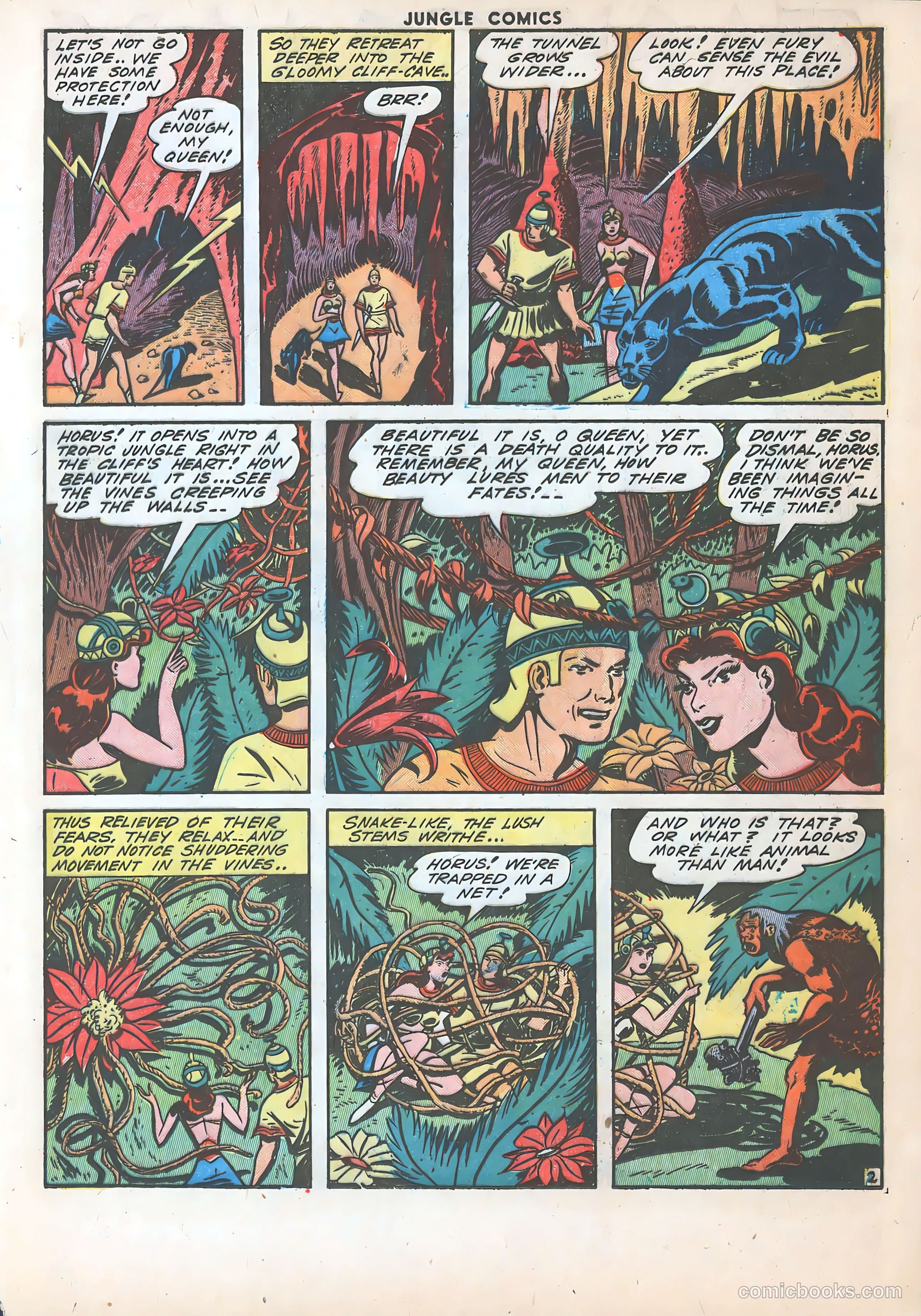Jungle Comics #48 (1943) — page 39 of 60