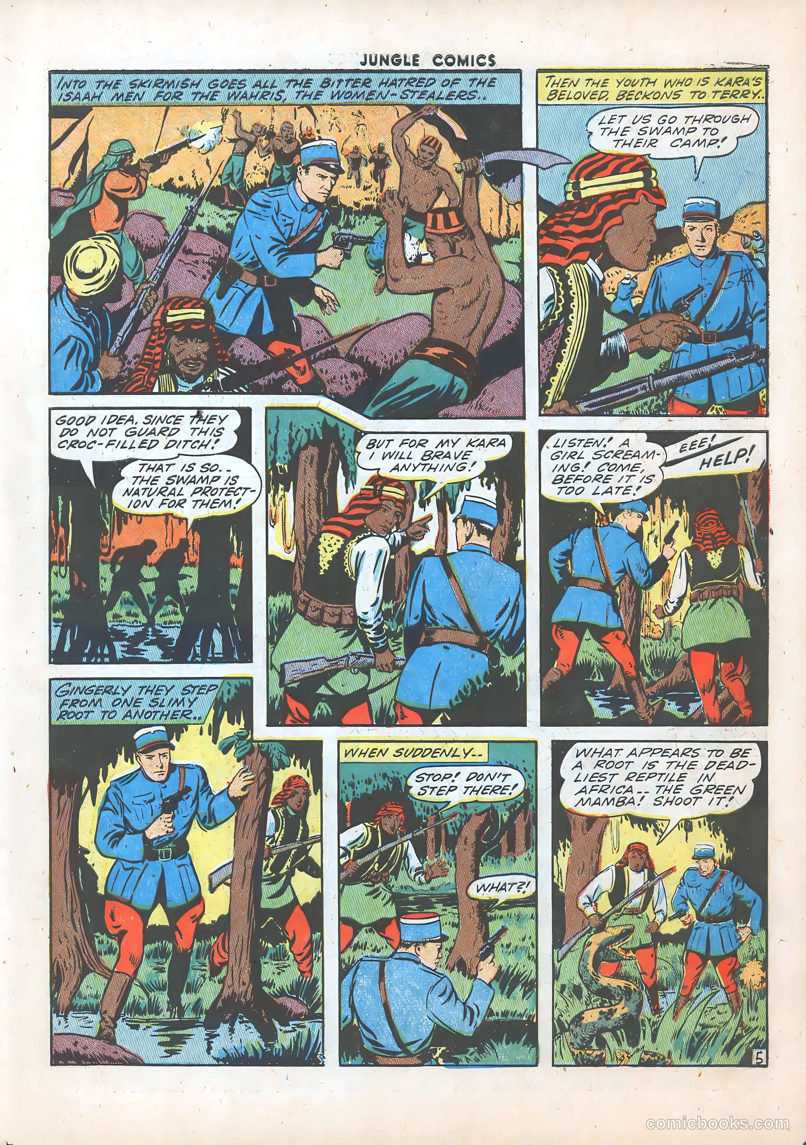 Jungle Comics #48 (1943) — page 47 of 60