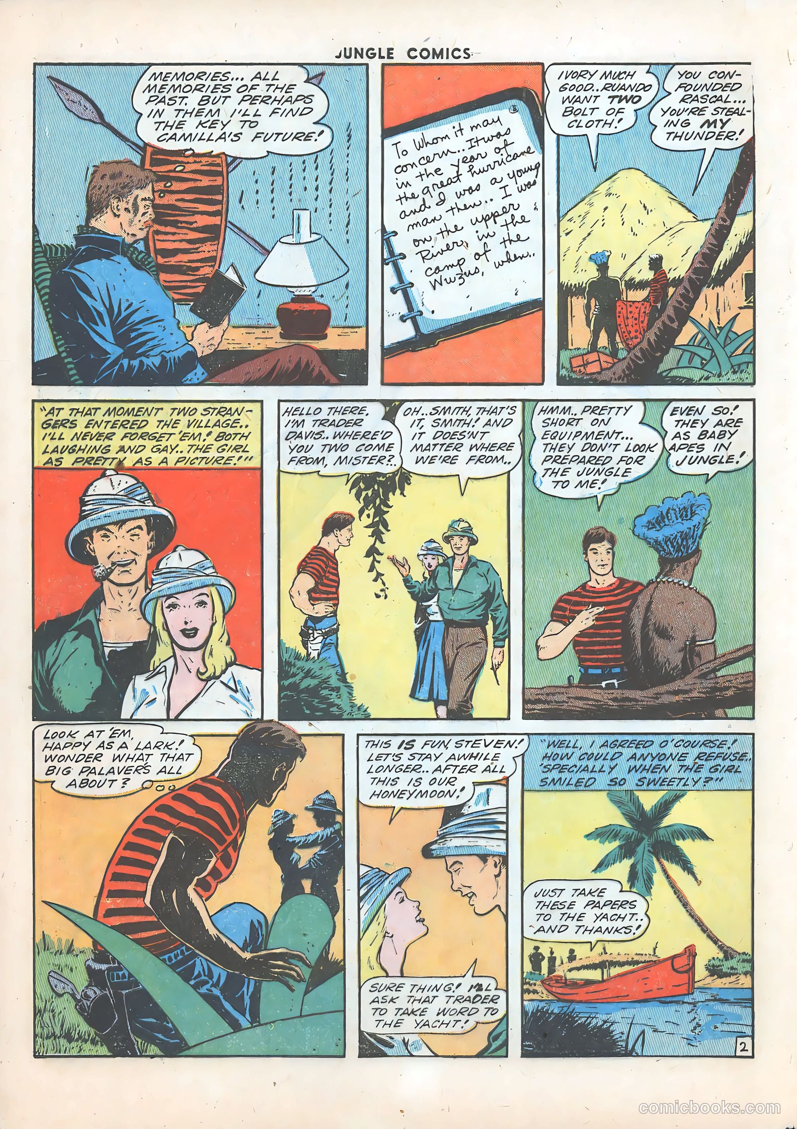 Jungle Comics #48 (1943) — page 50 of 60