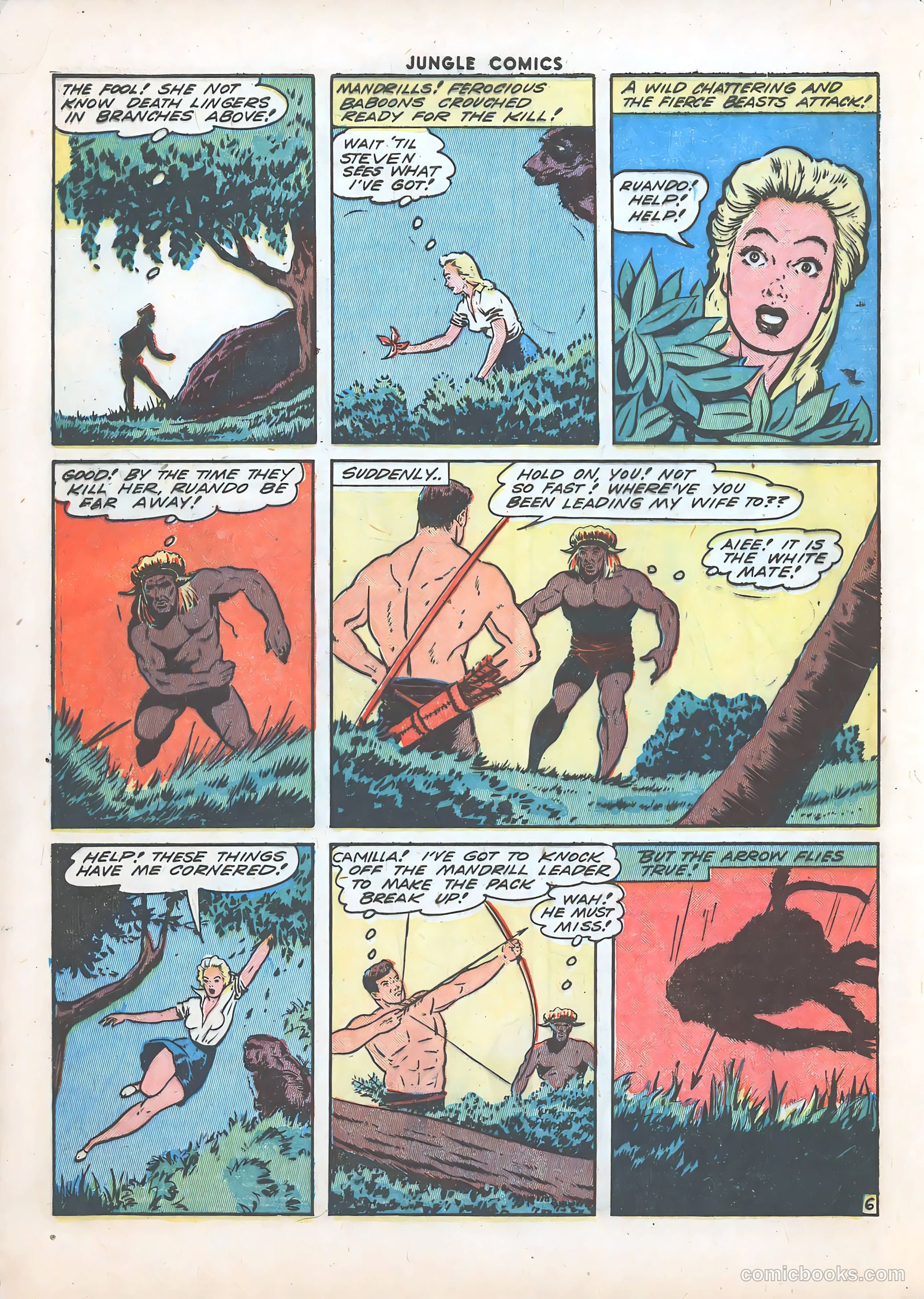 Jungle Comics #48 (1943) — page 54 of 60