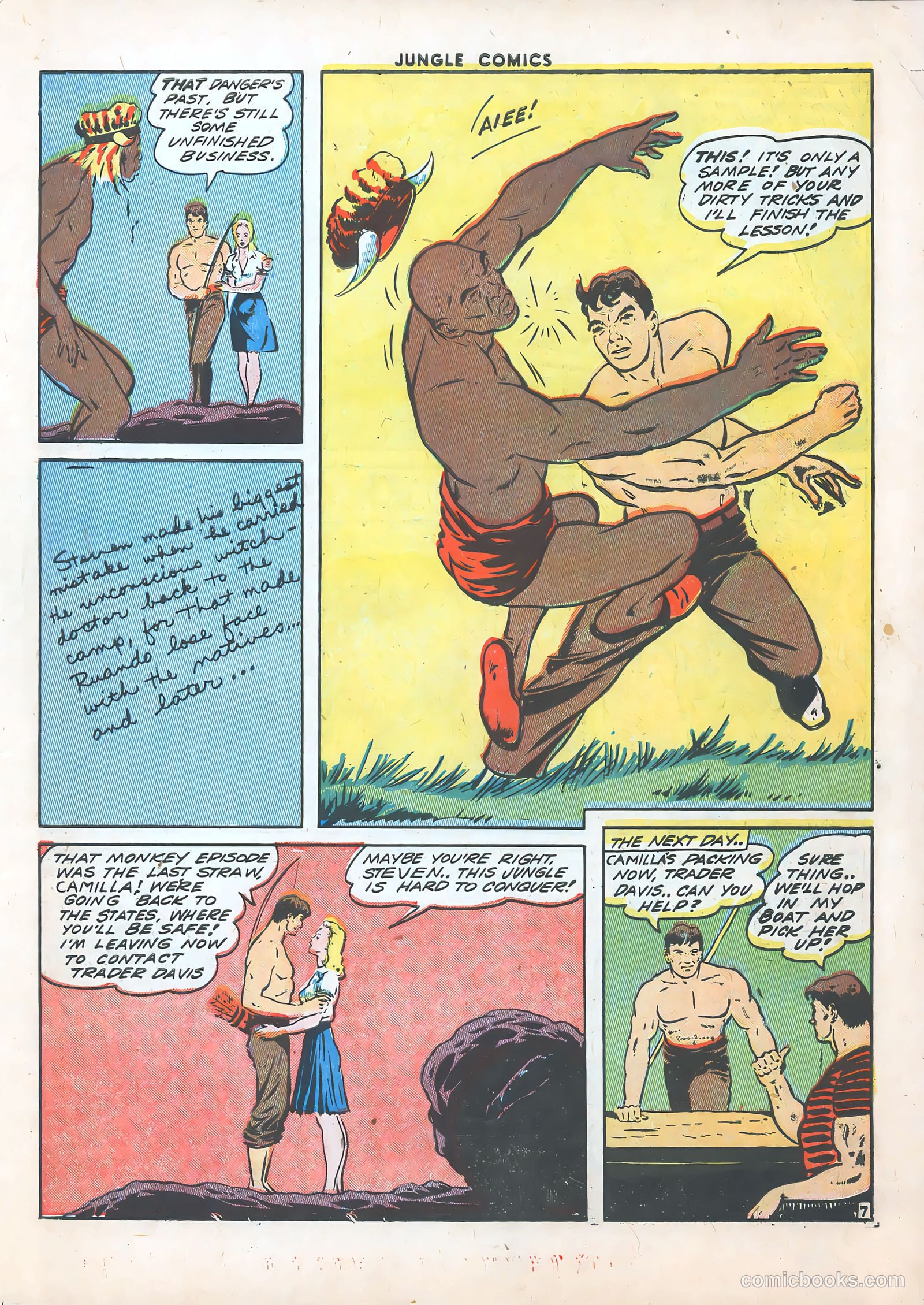 Jungle Comics #48 (1943) — page 55 of 60