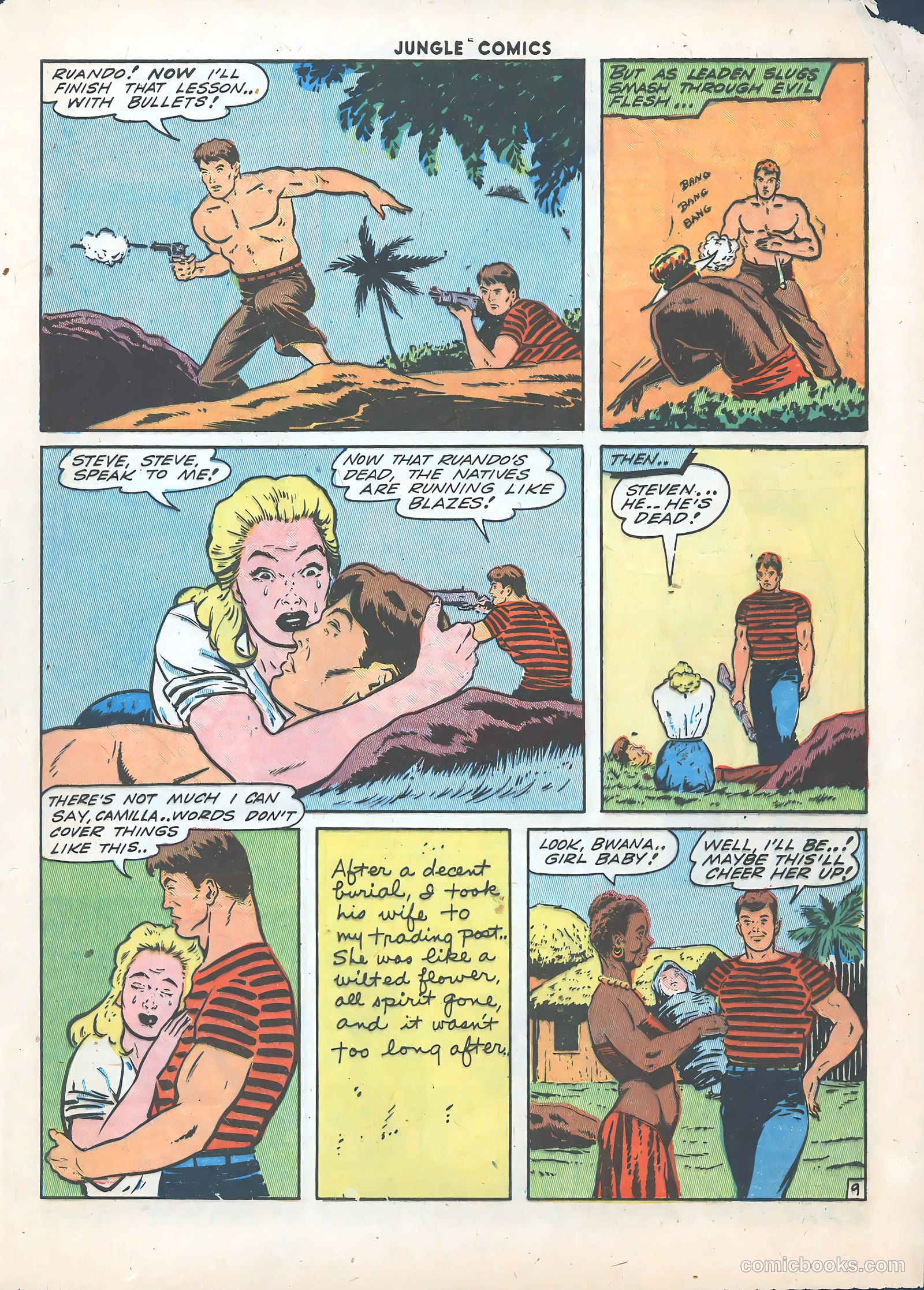 Jungle Comics #48 (1943) — page 57 of 60