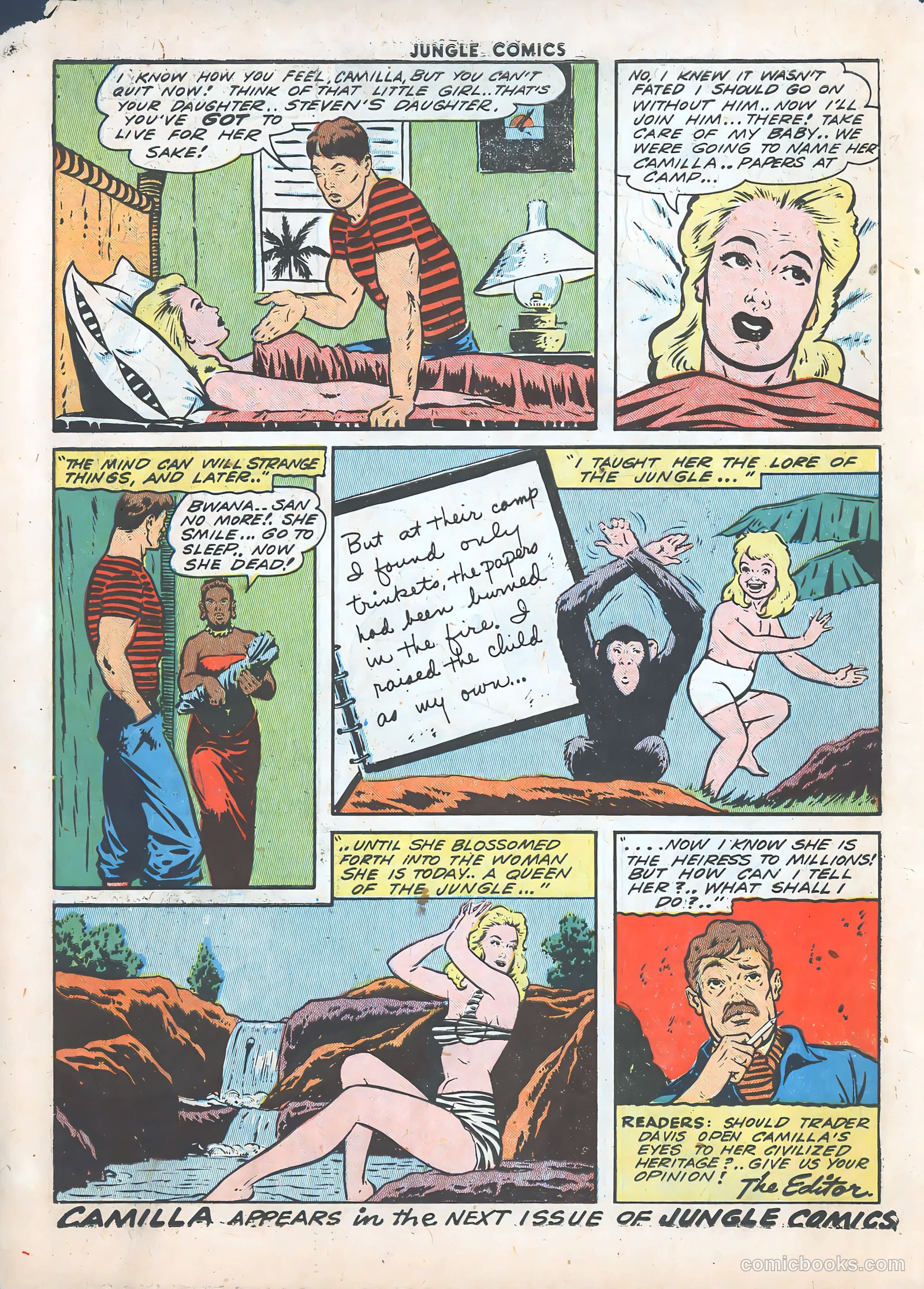 Jungle Comics #48 (1943) — page 58 of 60