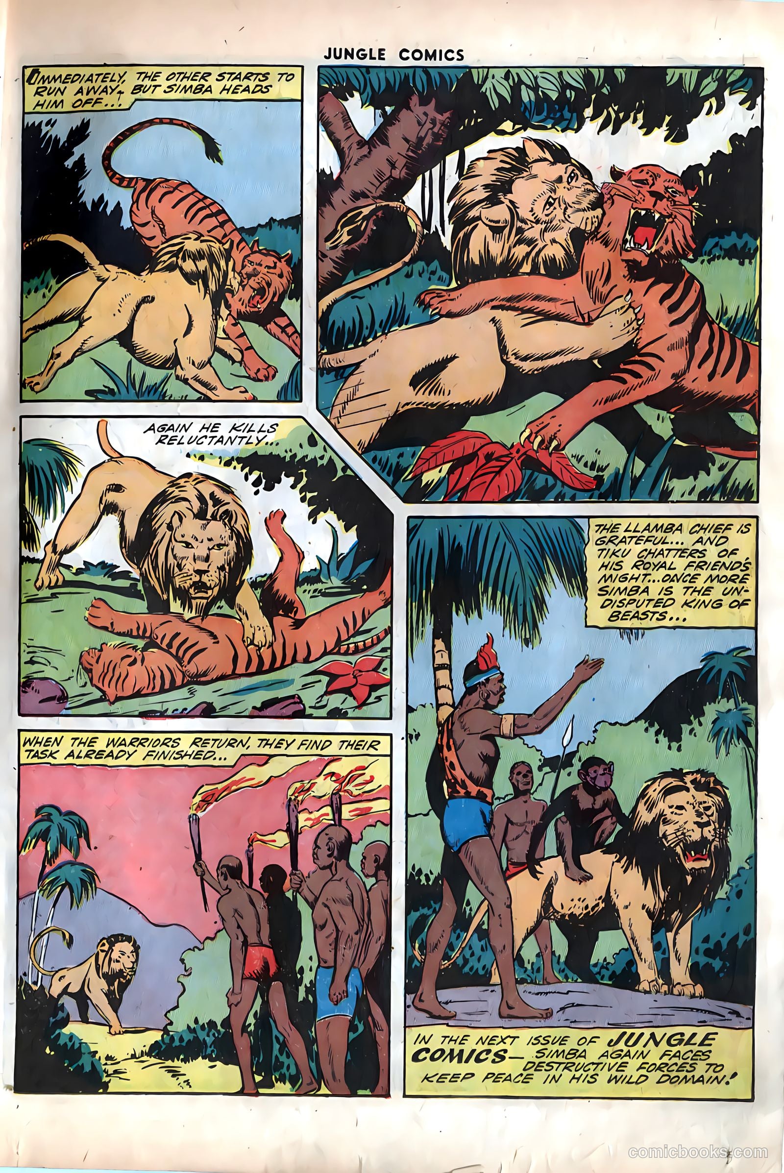 Jungle Comics #49 (1944) — page 19 of 60