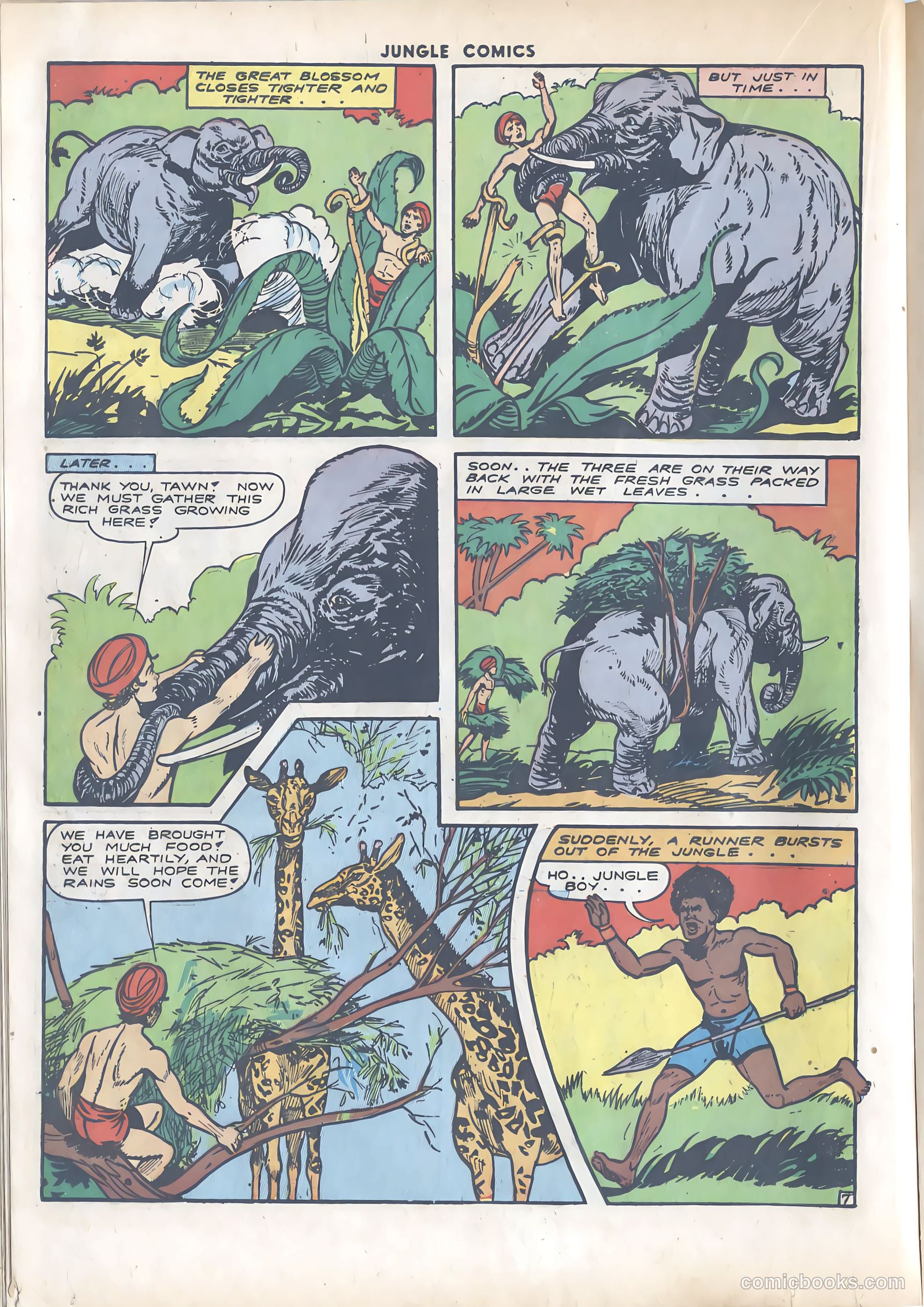 Jungle Comics #49 (1944) — page 32 of 60