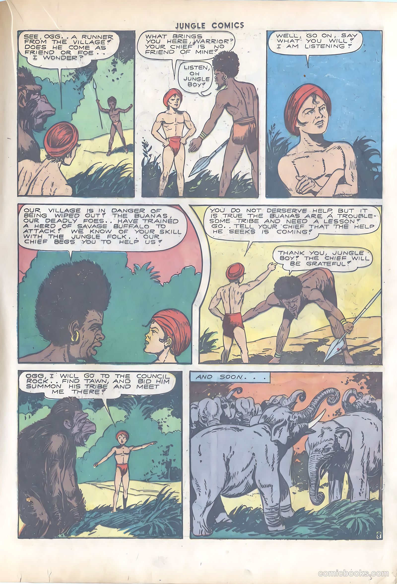 Jungle Comics #49 (1944) — page 33 of 60