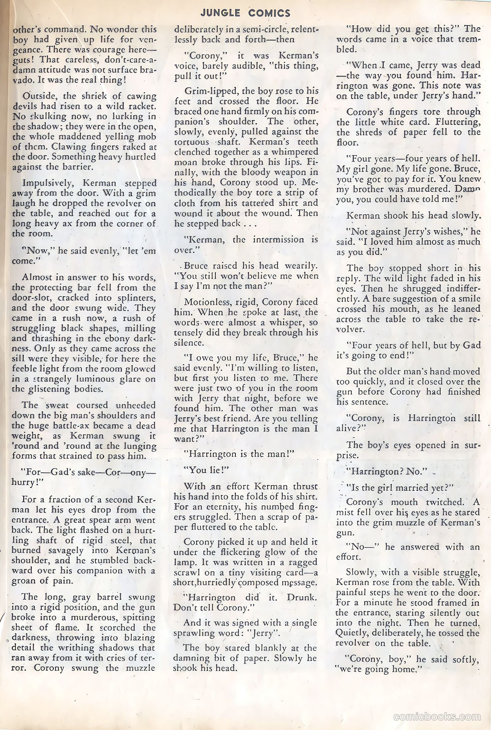 Jungle Comics #49 (1944) — page 37 of 60