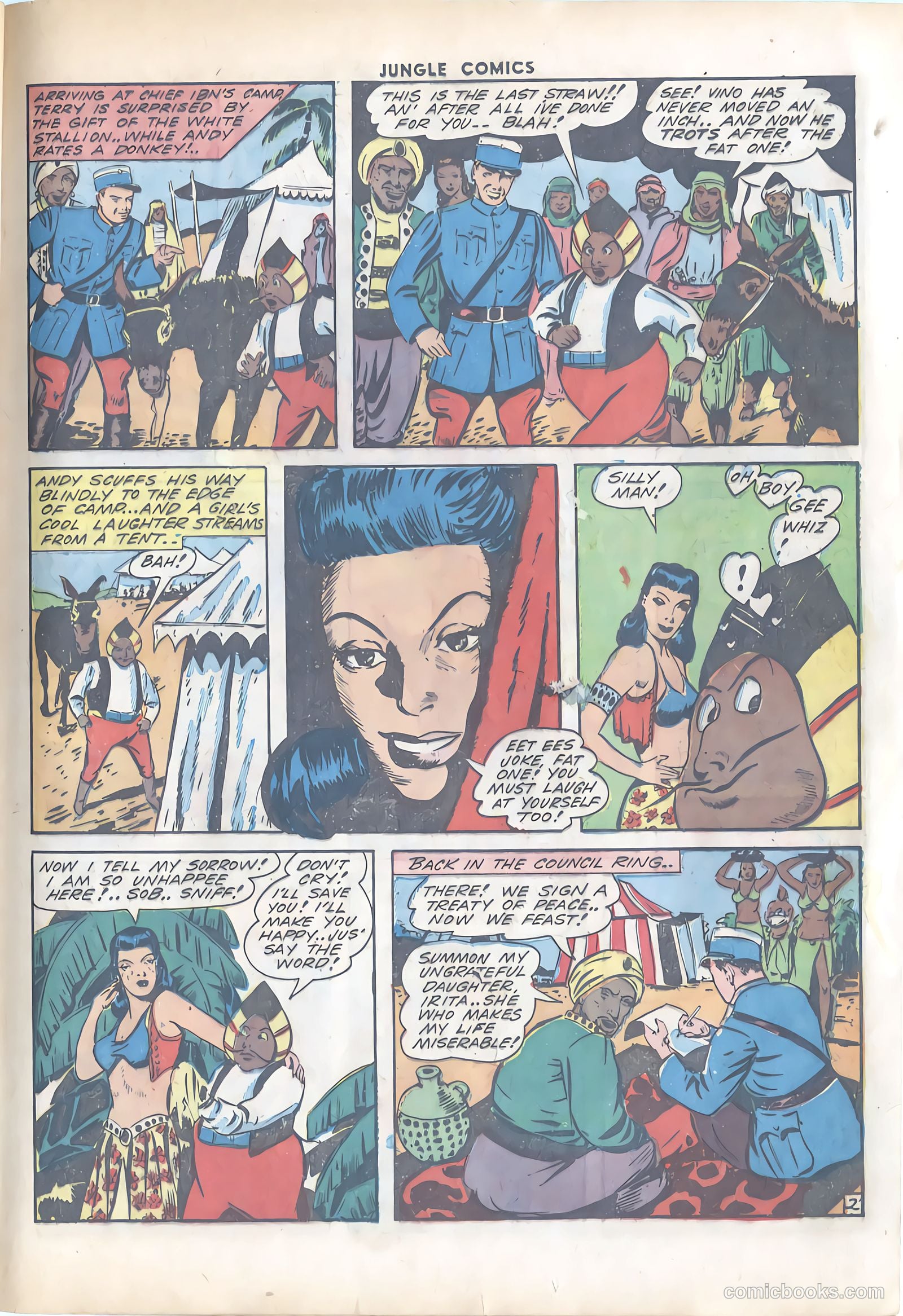 Jungle Comics #49 (1944) — page 45 of 60