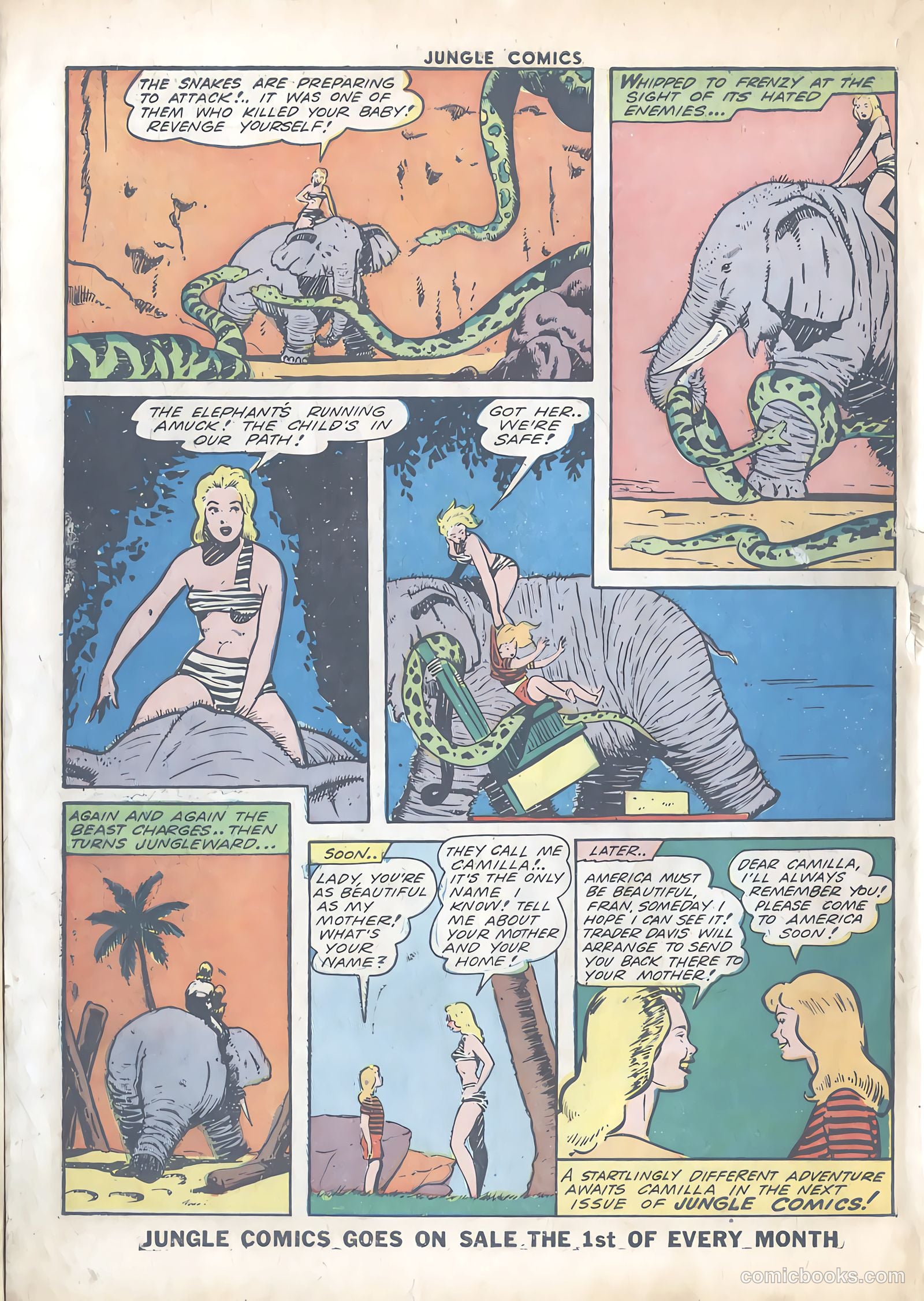 Jungle Comics #49 (1944) — page 58 of 60