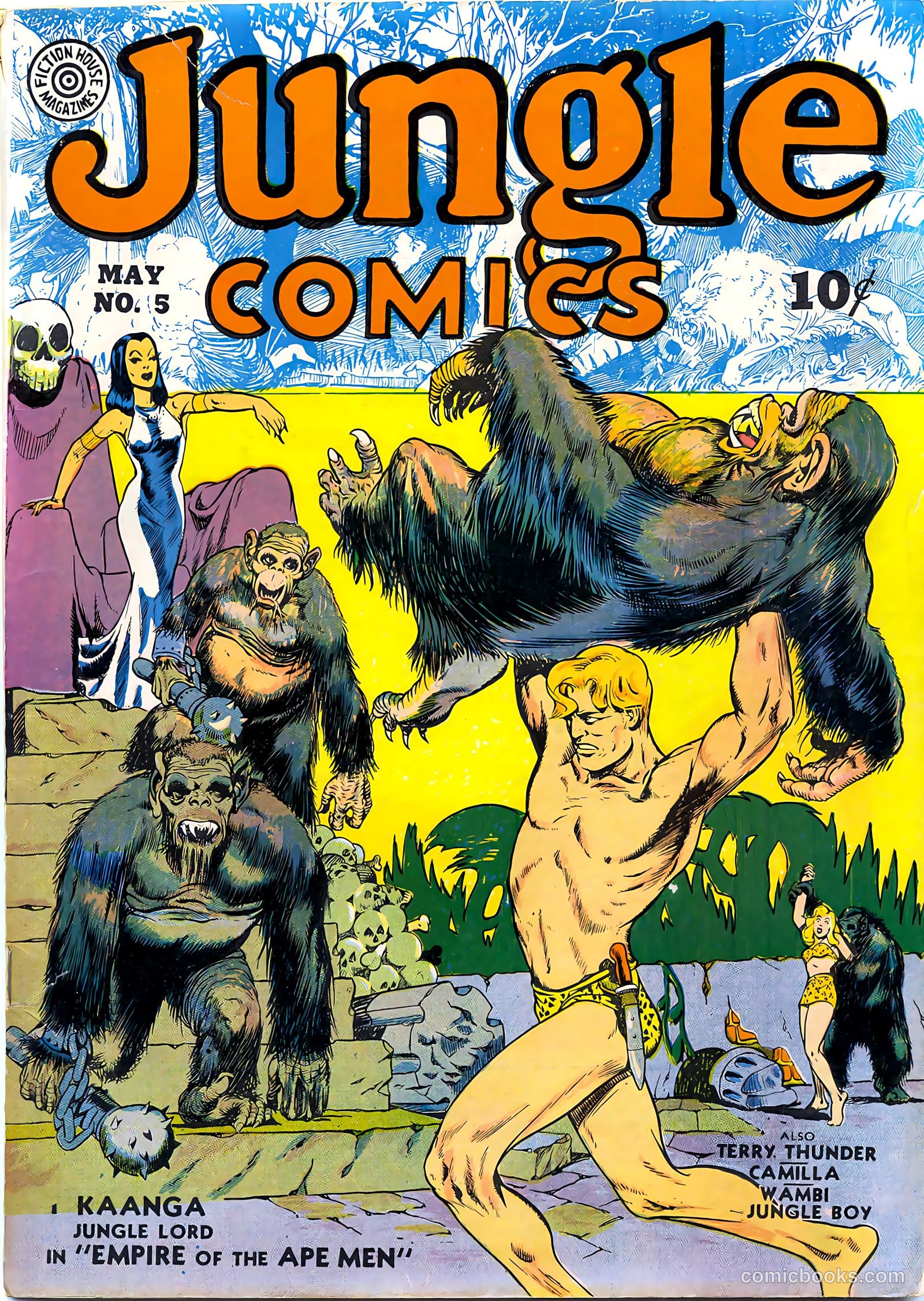 Jungle Comics #5 (1940) — page 2 of 70