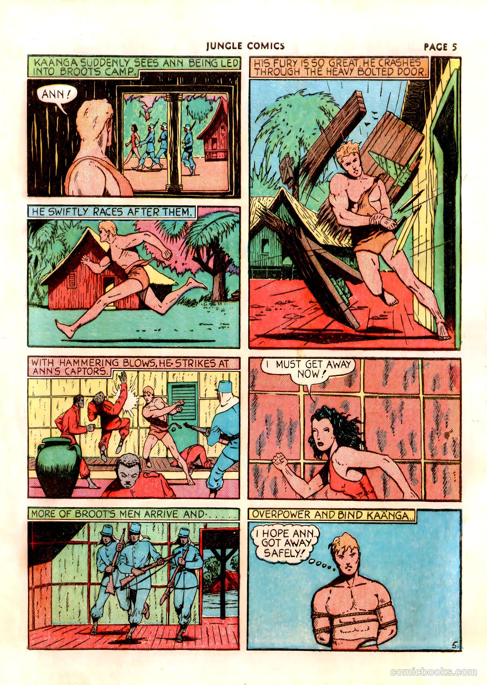 Jungle Comics #5 (1940) — page 8 of 70
