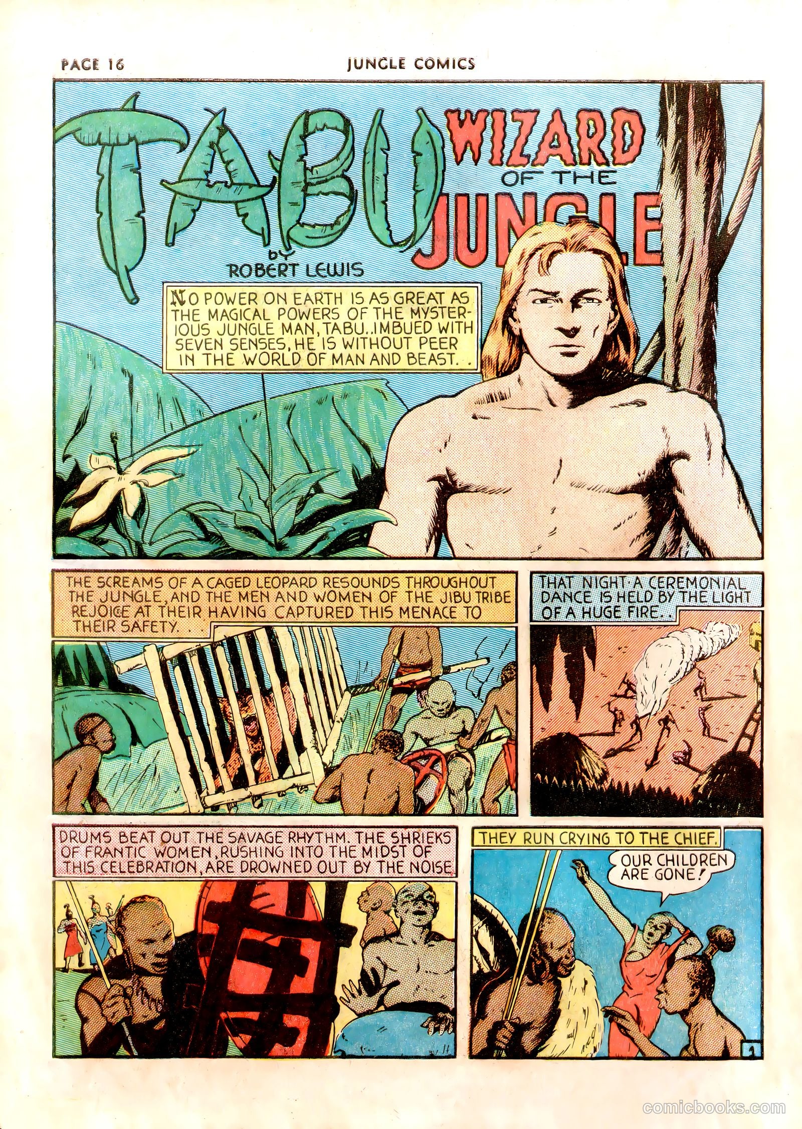 Jungle Comics #5 (1940) — page 19 of 70