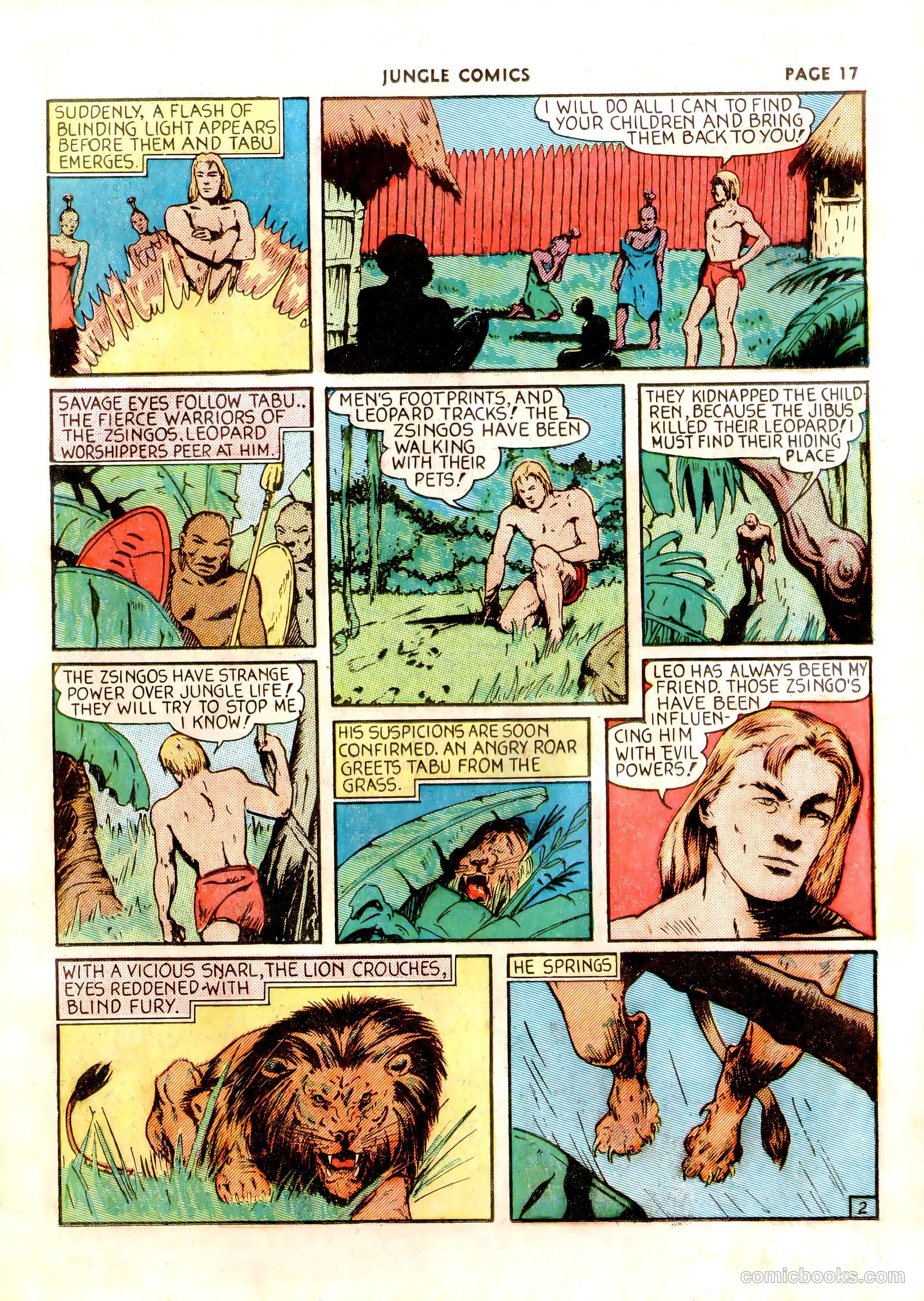 Jungle Comics #5 (1940) — page 20 of 70