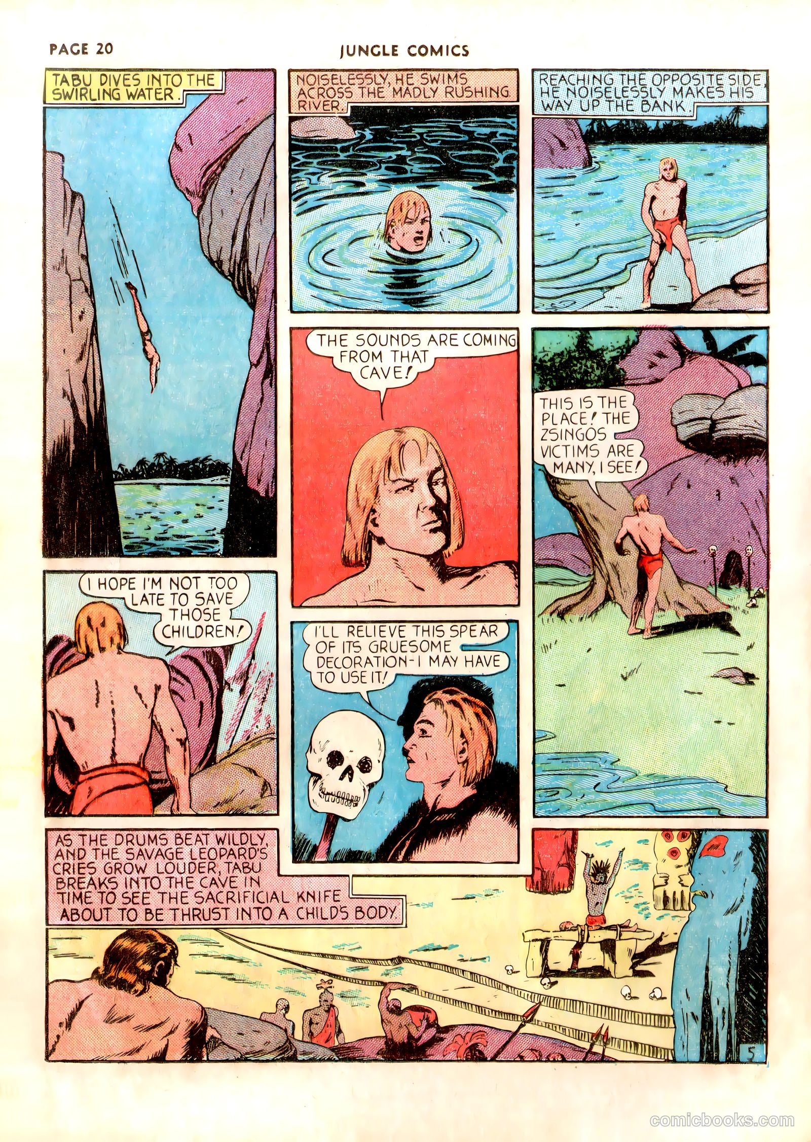 Jungle Comics #5 (1940) — page 23 of 70
