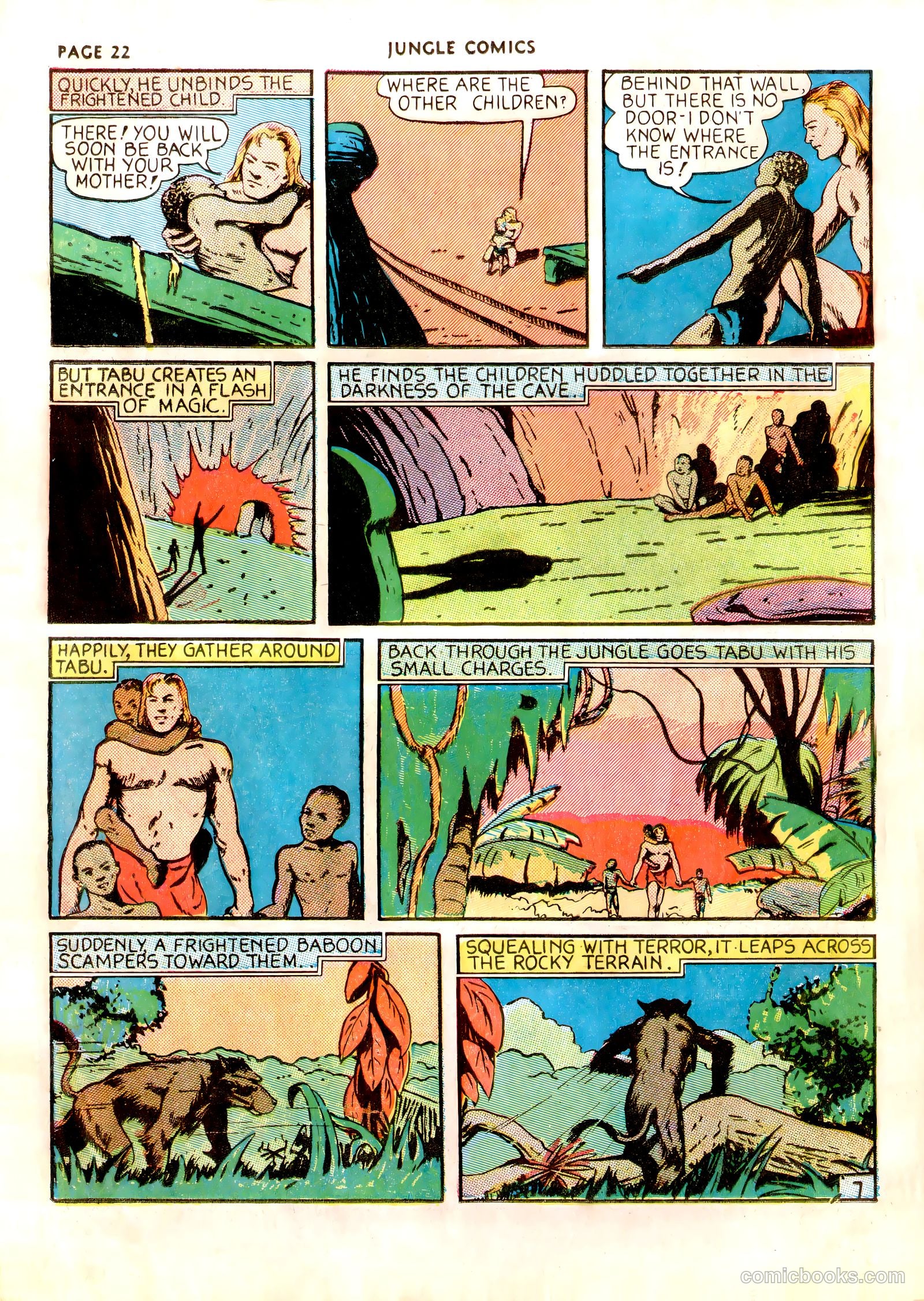 Jungle Comics #5 (1940) — page 25 of 70