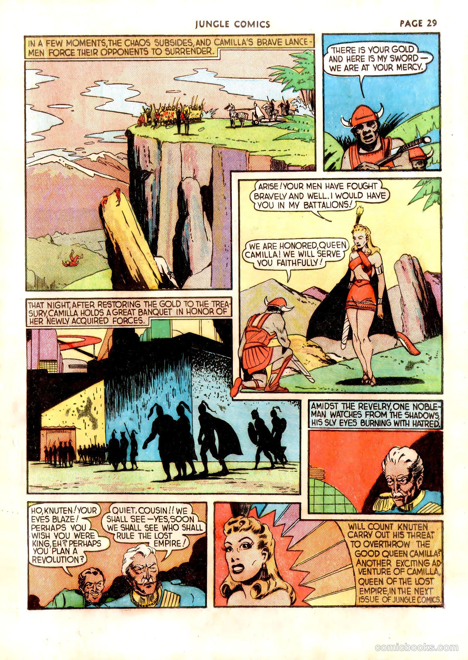 Jungle Comics #5 (1940) — page 32 of 70