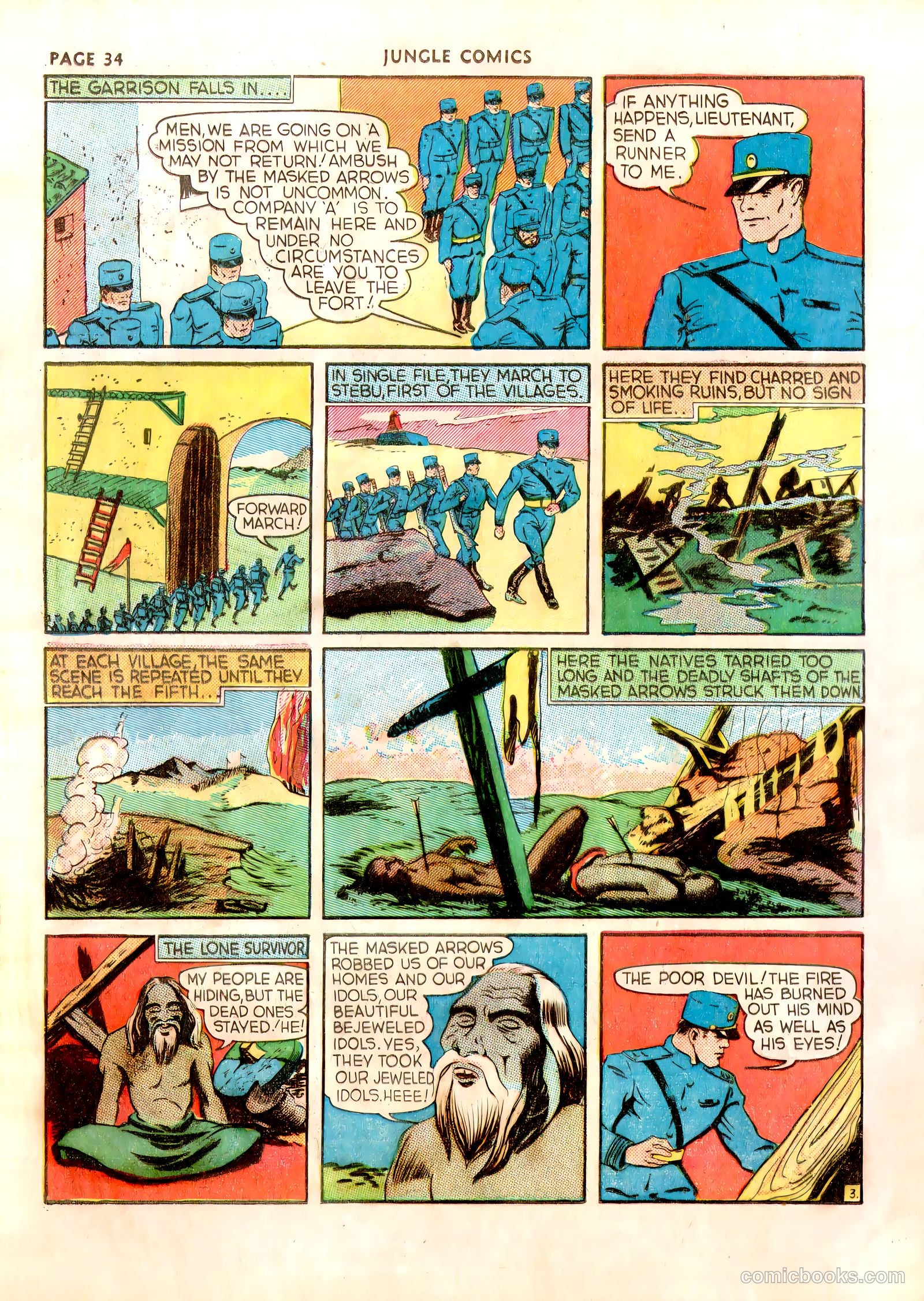 Jungle Comics #5 (1940) — page 38 of 70