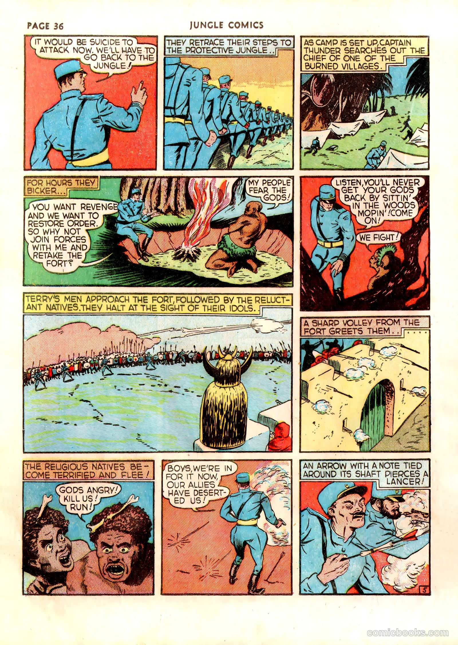 Jungle Comics #5 (1940) — page 40 of 70