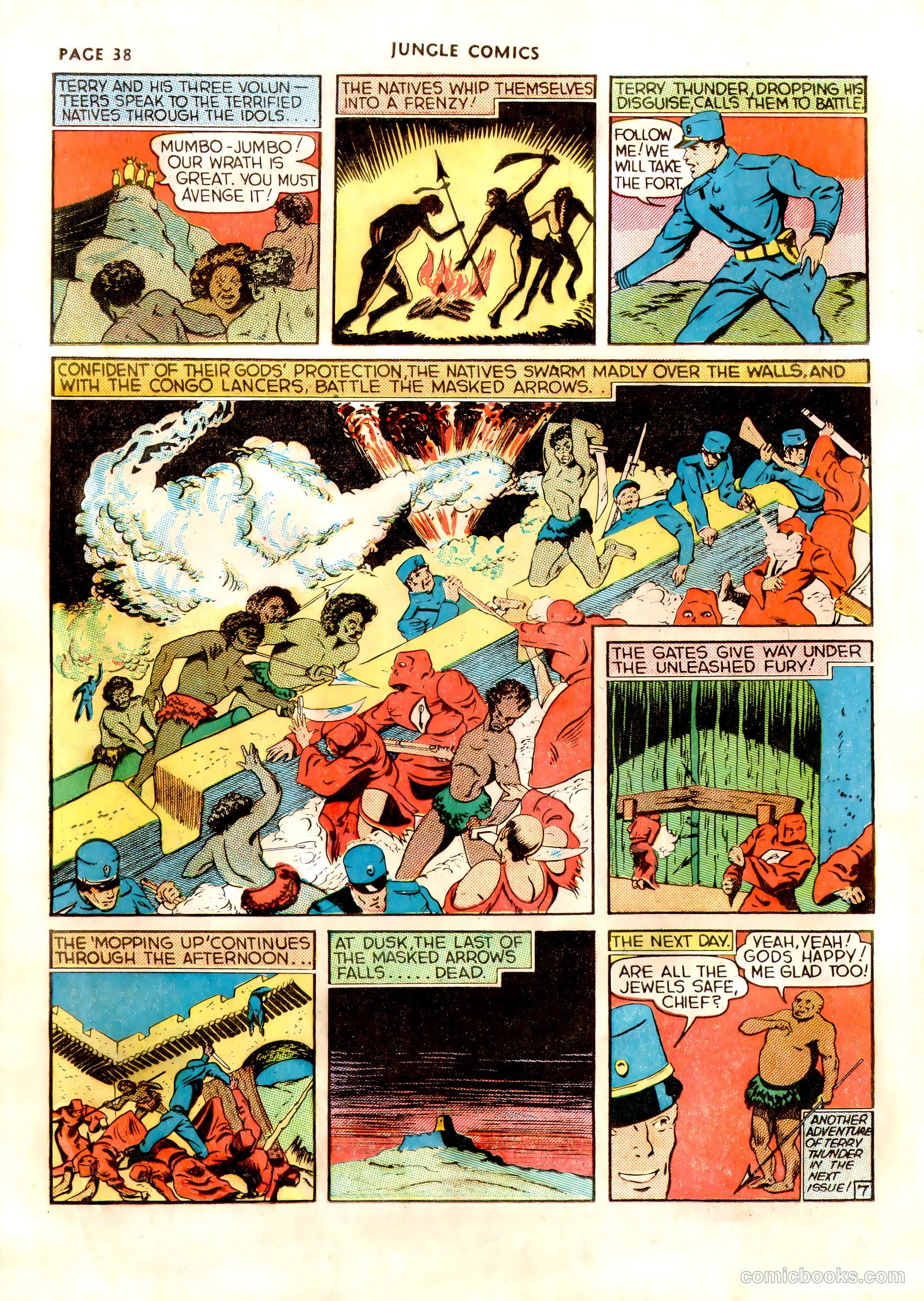 Jungle Comics #5 (1940) — page 42 of 70