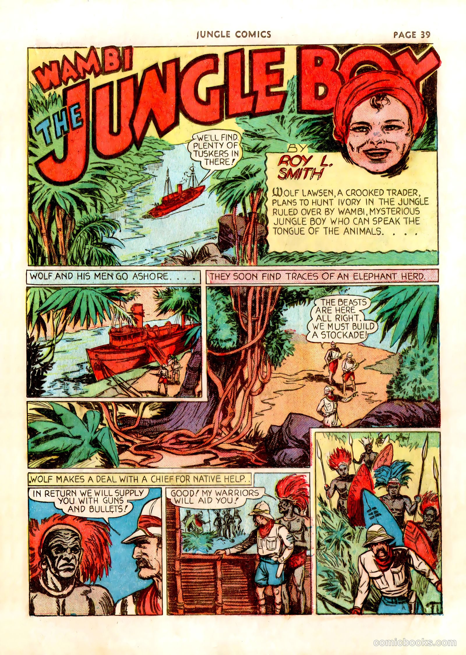 Jungle Comics #5 (1940) — page 43 of 70