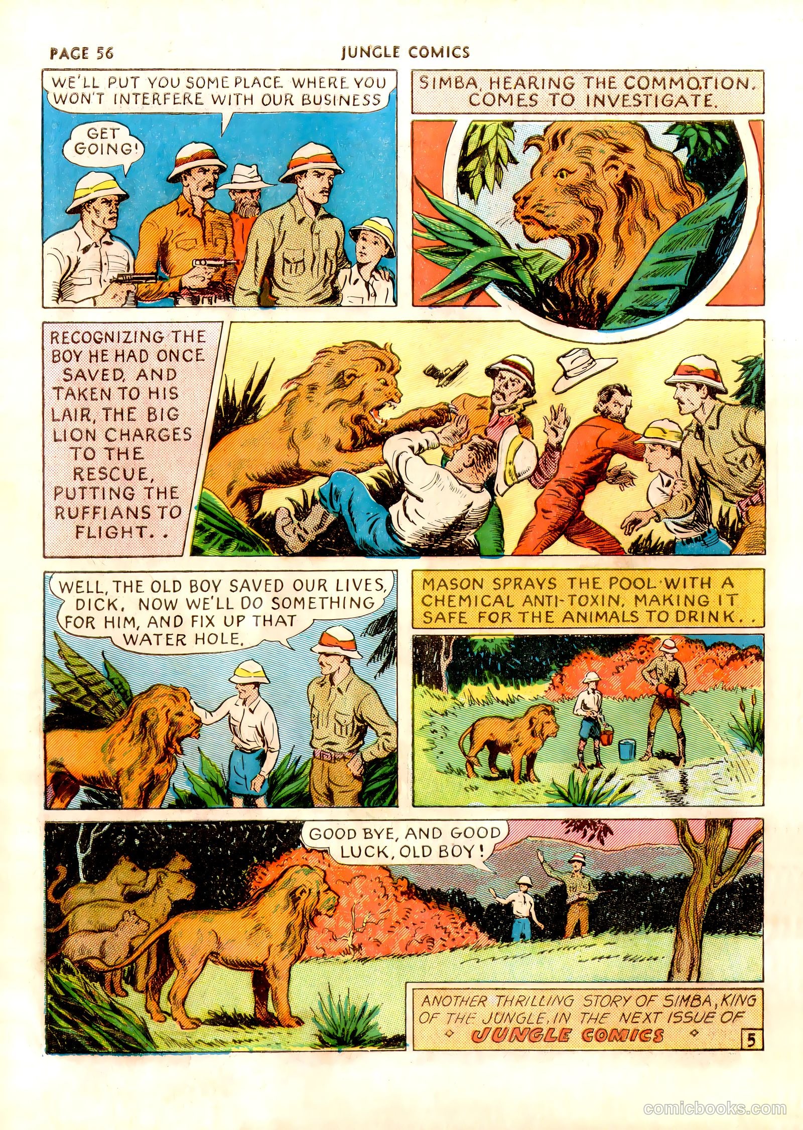 Jungle Comics #5 (1940) — page 60 of 70