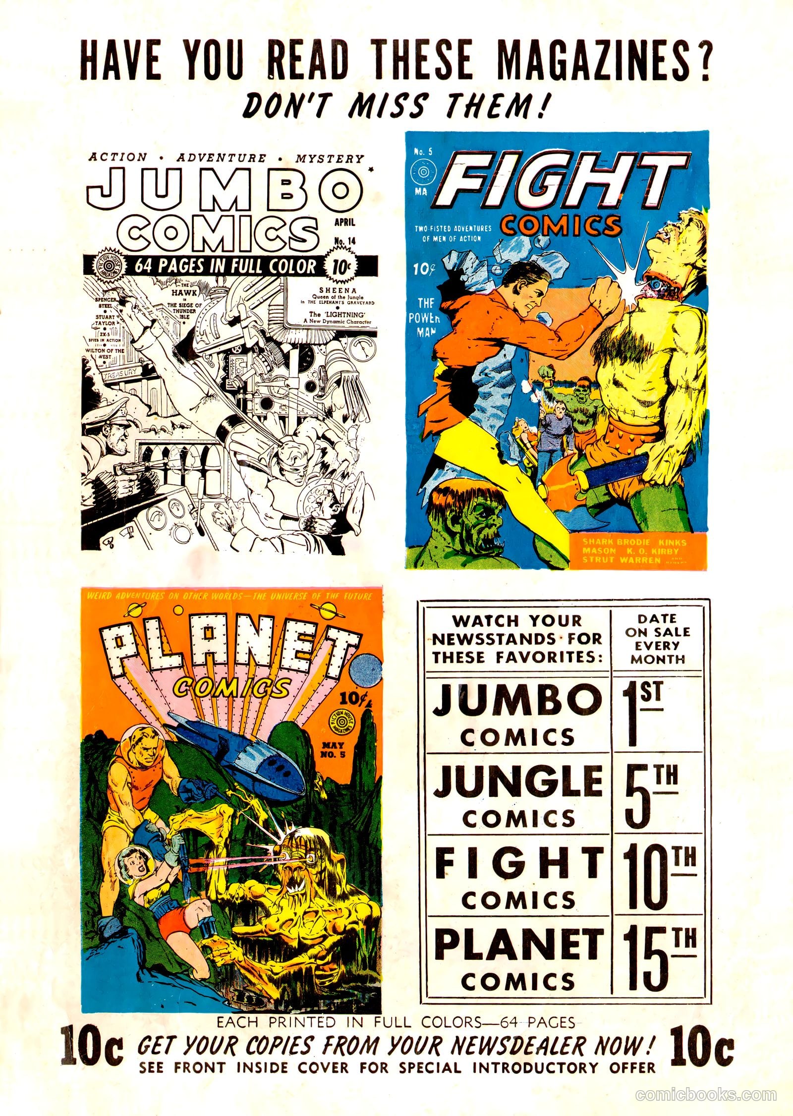 Jungle Comics #5 (1940) — page 69 of 70